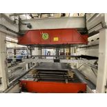 Konal Hydraulic Press, Model ND, ND Series, Closing capacity 100 tons, platen size 1.83 x 3.35 m