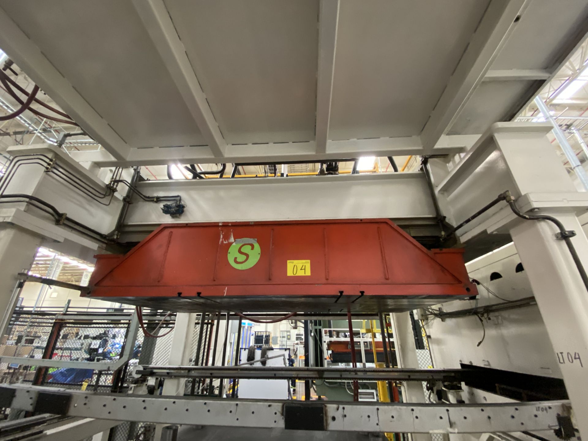 Konal Hydraulic Press, Model ND, ND Series, Closing capacity 100 tons, platen size 1.83 x 3.35 m - Image 10 of 60