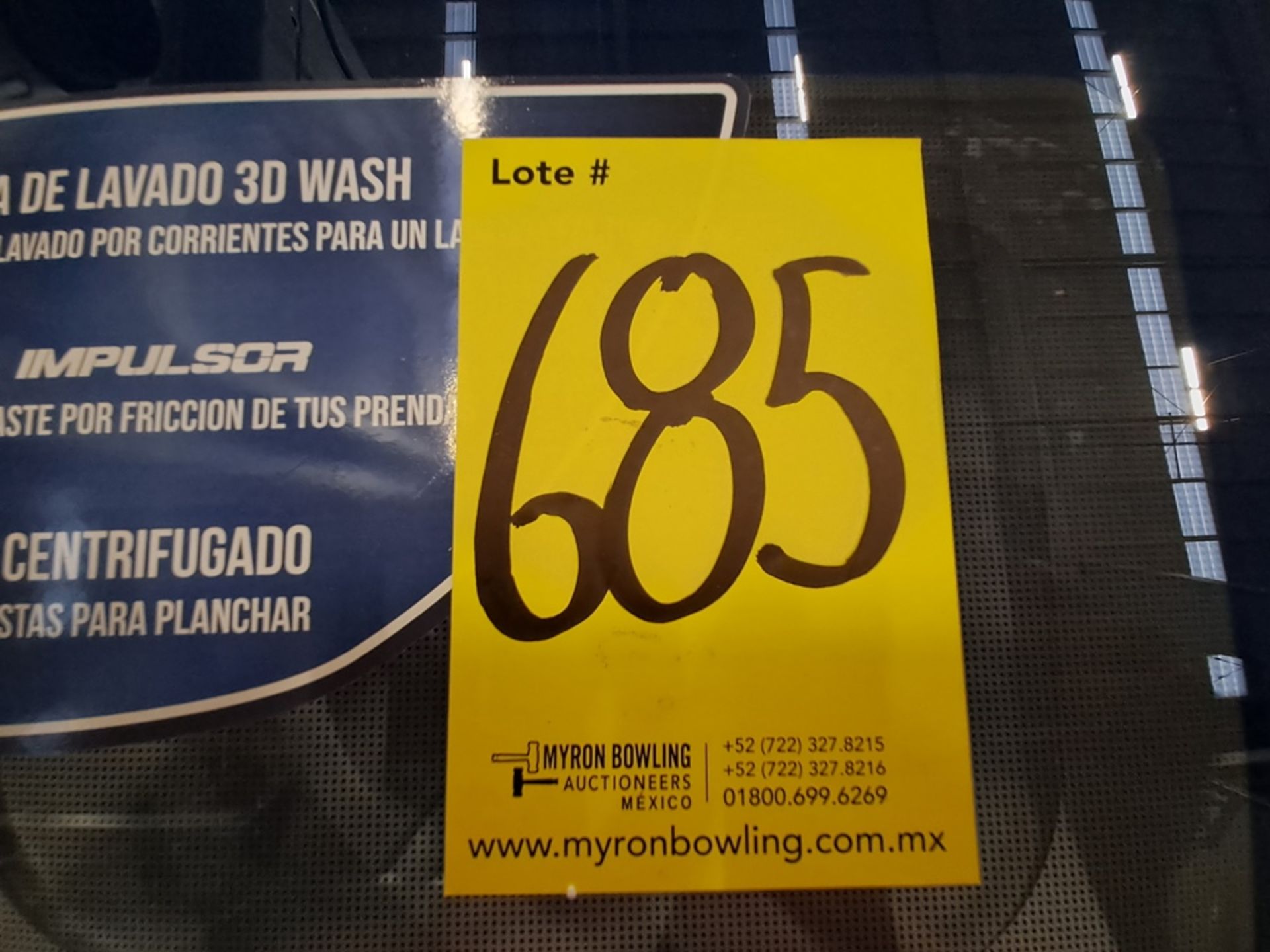 Lote de 3 lavadoras contiene: 1 Lavadora de 15 KG Marca ATVIO, Modelo TT15kg, Serie ND, Color BLANC - Image 7 of 7
