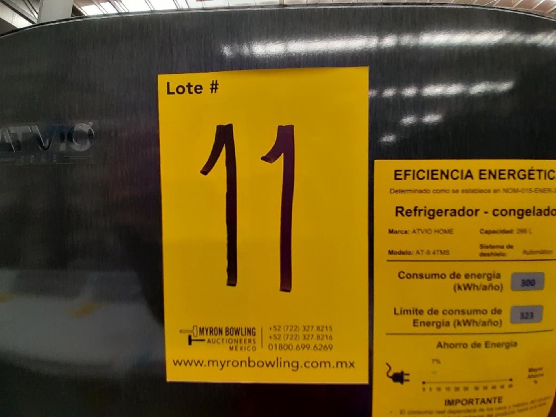 Lote de 2 refrigeradores contiene: 1 Refrigerador Marca MABE, Modelo IRMA250PV, Serie ND, Color GRI - Image 8 of 8