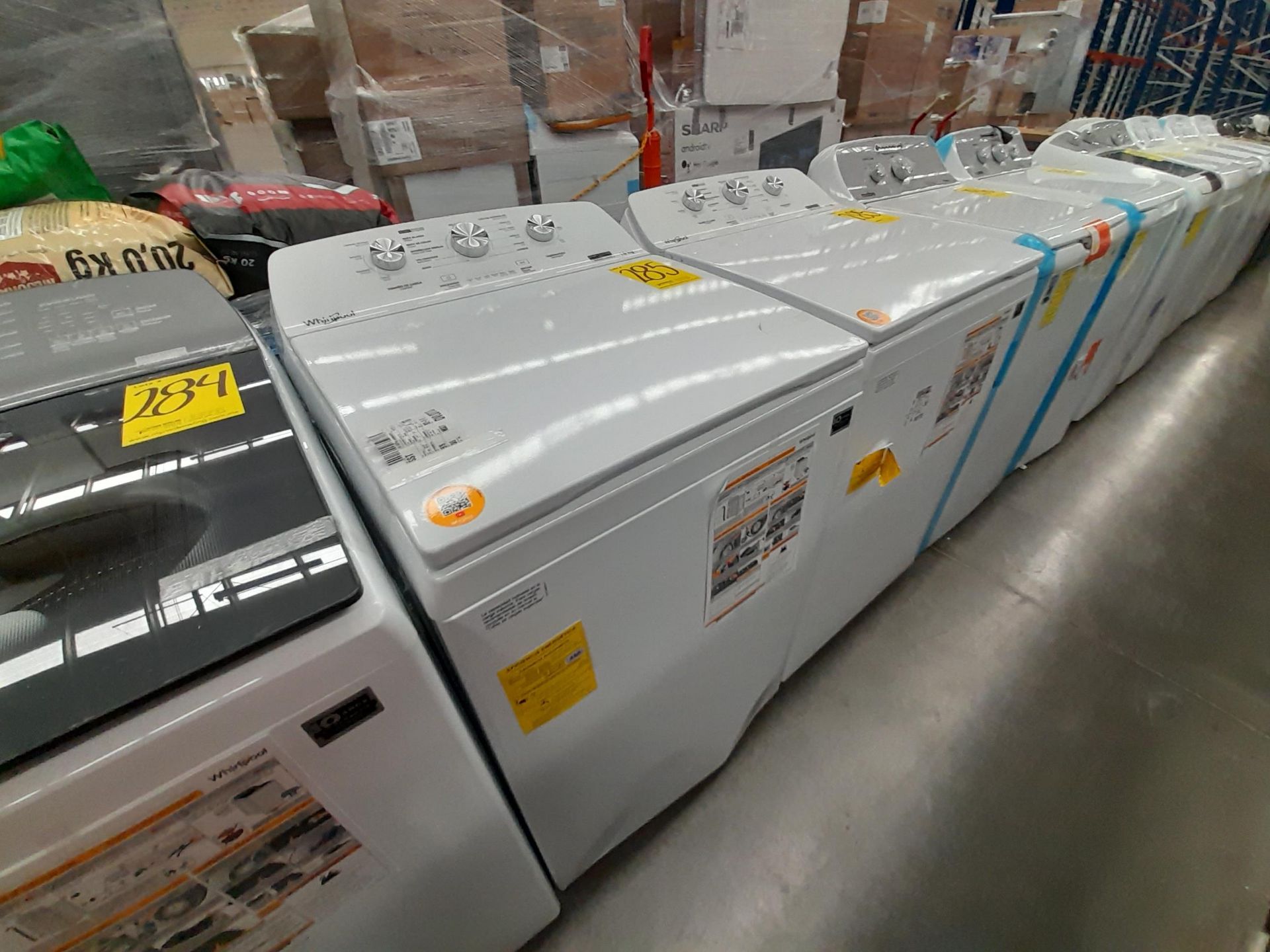 Lote de 2 lavadoras Contiene: 1 lavadora de 17 KG, marca WHIRLPOOL, modelo 8MWTW1713MJQ1, serie HLC - Image 3 of 6