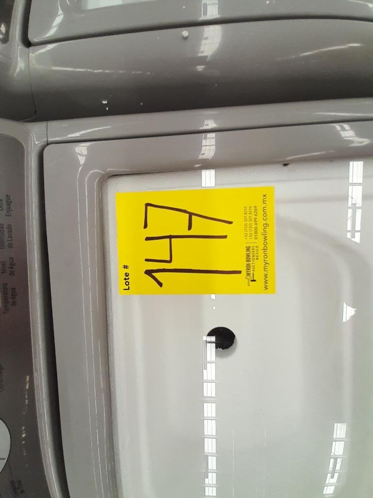 Lote de 2 lavadoras contiene: 1 lavadora de 19 KG Marca WINIA, Modelo DG1B386CWW1, Serie ND, Color - Image 6 of 6