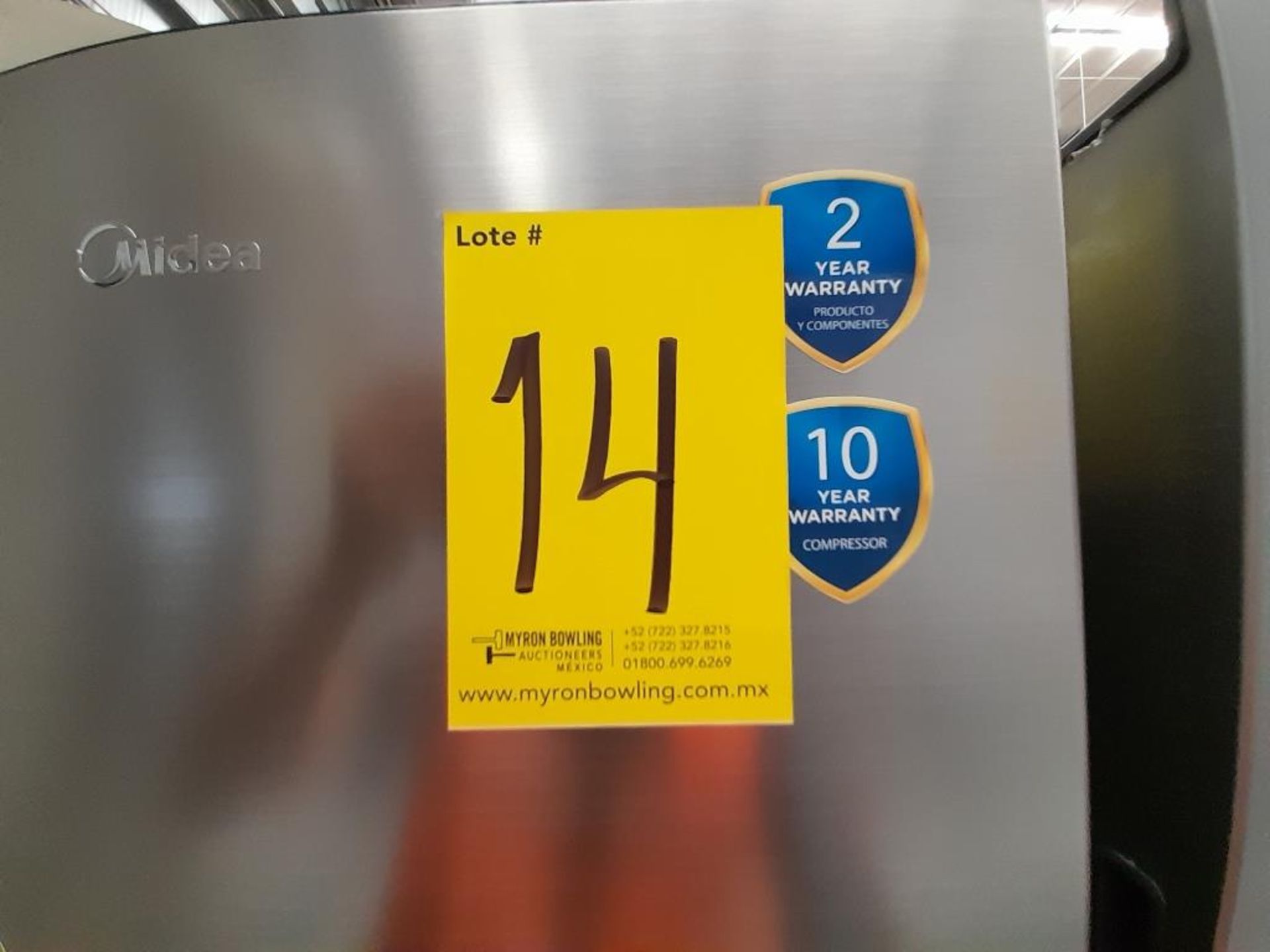 Lote de 2 refrigeradores contiene: 1 Refrigerador Marca WHIRLPOOL, Modelo WT1130M, Serie ND, Color - Image 8 of 8