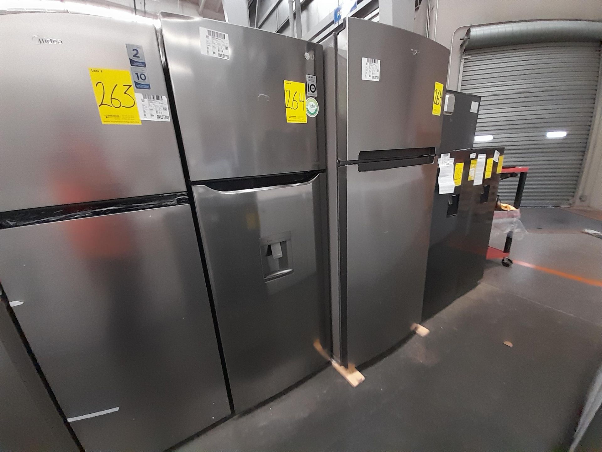 Lote de 2 refrigeradores Contiene: 1 Refrigerador Con Dispensador De Agua Marca LG, Modelo GT32WDC, - Image 3 of 8