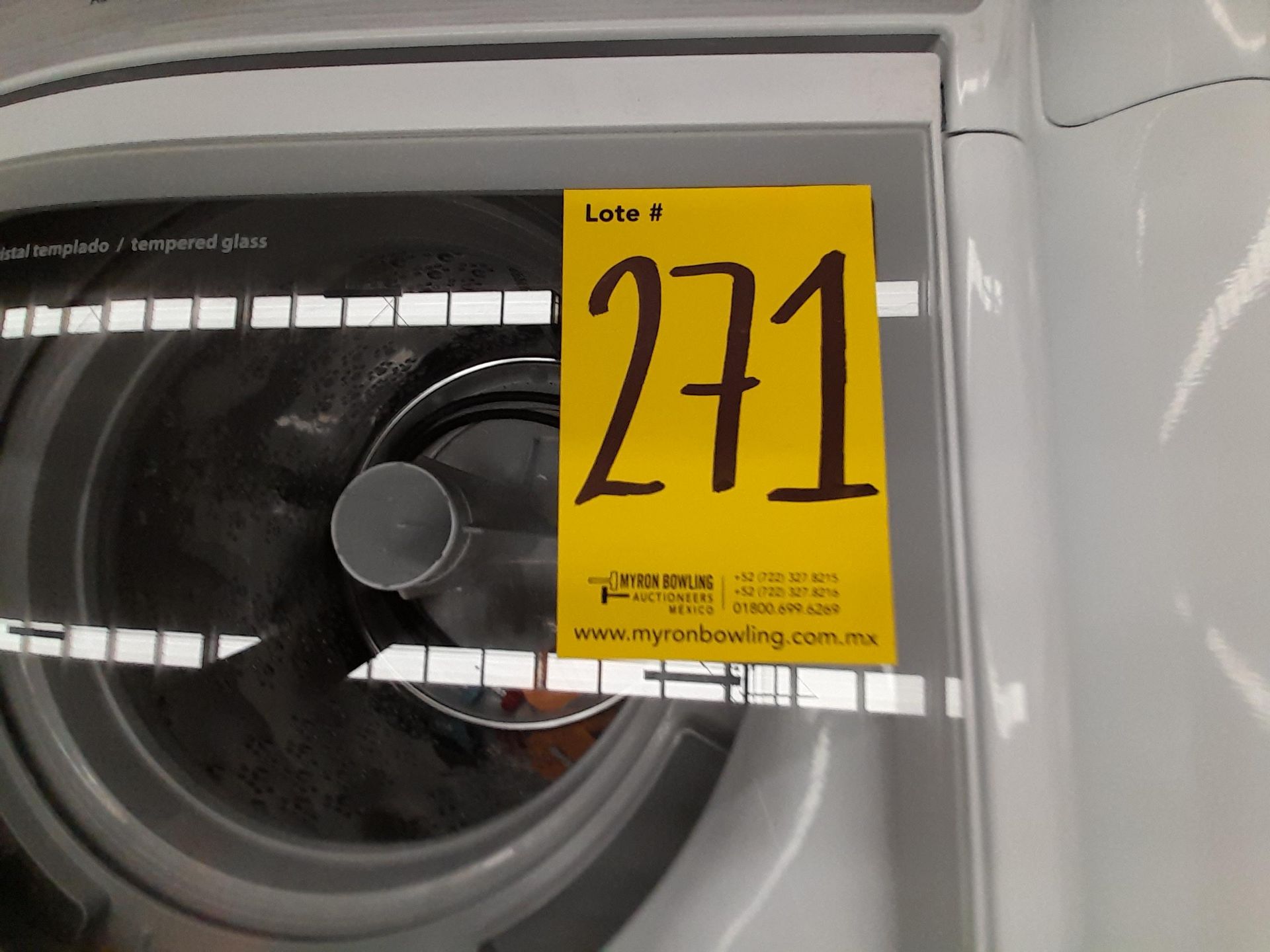 Lote de 2 lavadoras Contiene: 1 lavadora de 20 KG, marca MABE, modelo LMA70214VBAB03, serie S12869, - Image 5 of 5