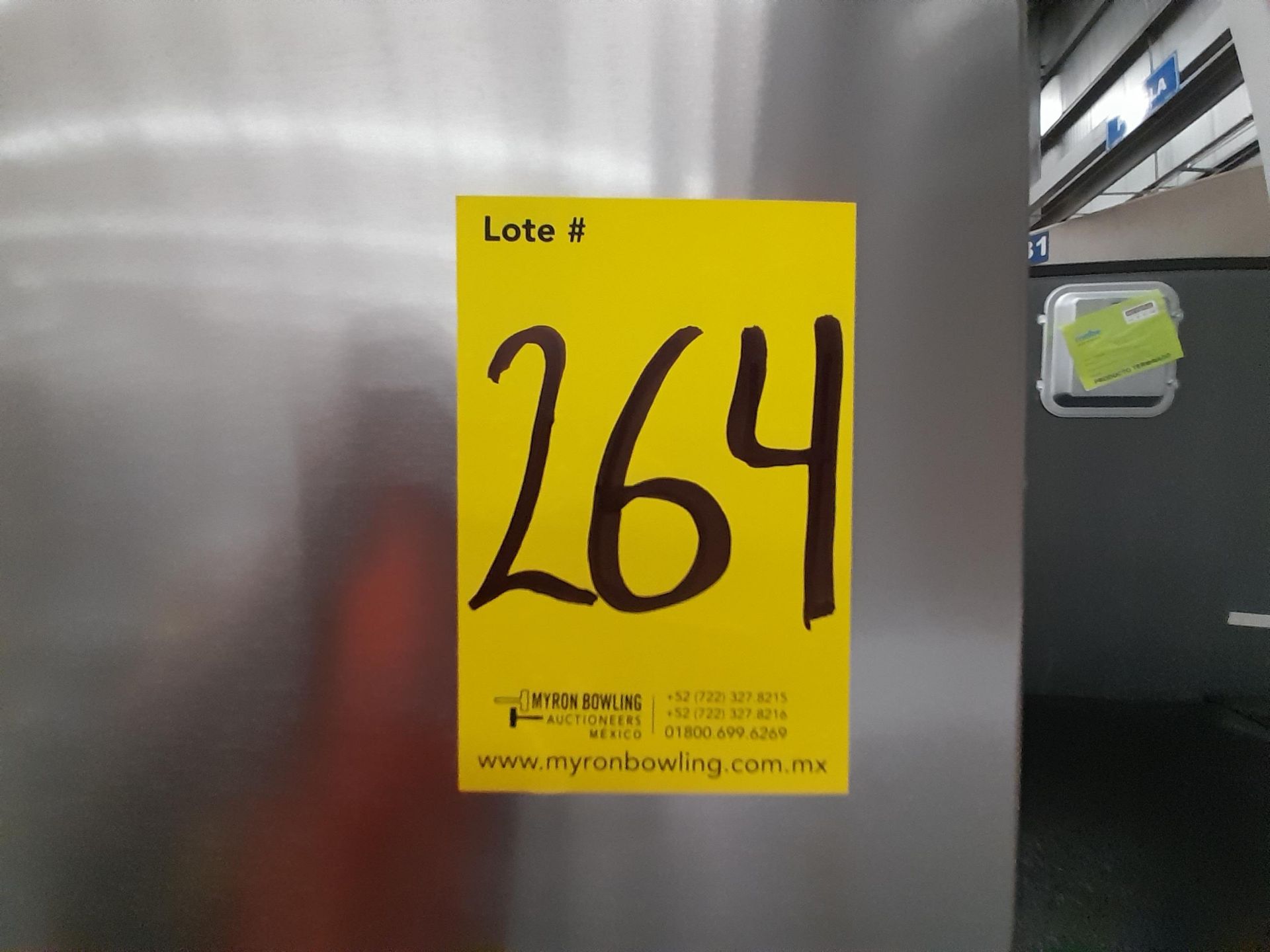 Lote de 2 refrigeradores Contiene: 1 Refrigerador Con Dispensador De Agua Marca LG, Modelo GT32WDC, - Image 8 of 8