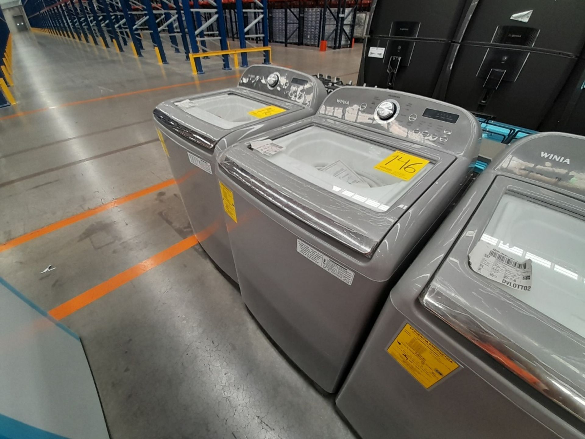 Lote de 2 lavadoras contiene: 1 lavadora de 19 KG Marca WINIA, Modelo DG1B386CWW1, Serie ND, Color - Image 2 of 6