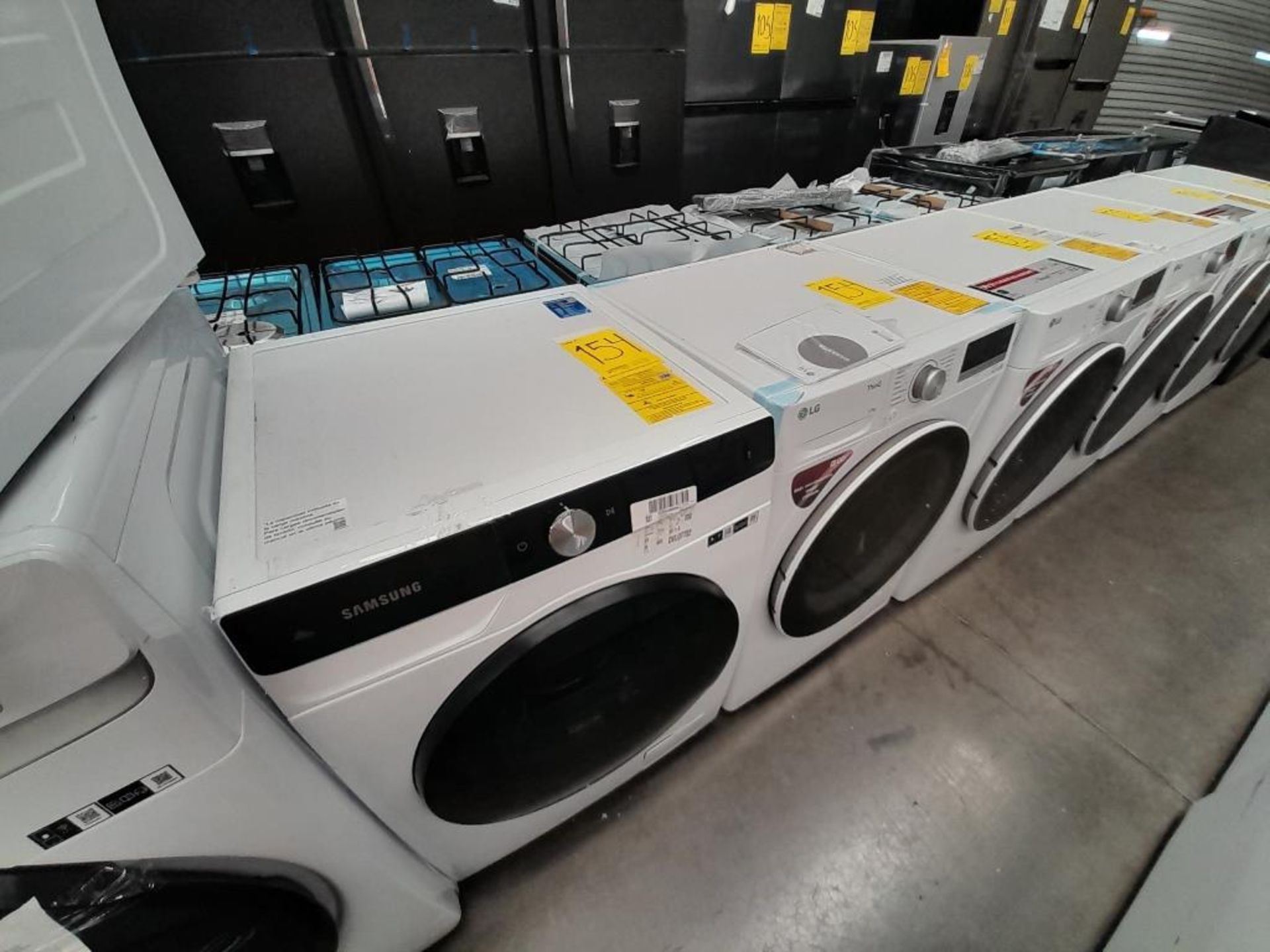 Lote de 2 lavadoras Contiene: 1 Lavasecadora de 12/5 KG Marca SAMSUNG, Modelo 04DBEAX, Serie 00036N - Image 3 of 6