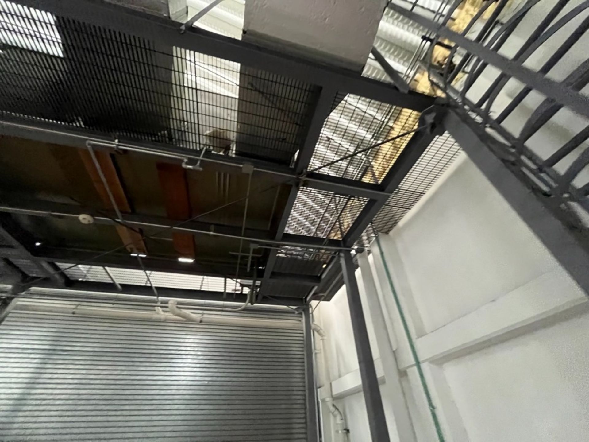 (NEW) Mezzanine structure measuring approx. 7.60 x 4.25 m, 6" x 4" beam, with 2" railing, 5" PTR - Image 6 of 24