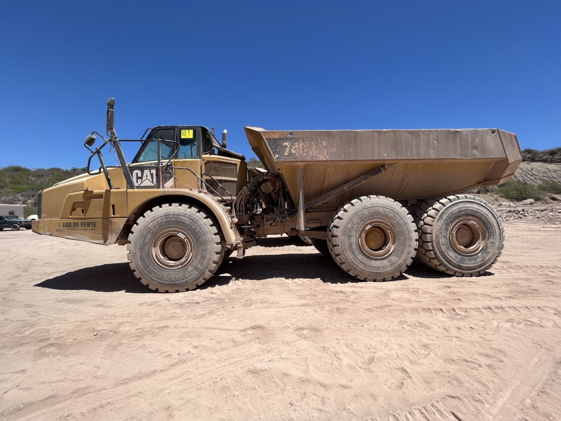 Caterpillar Articulated Dump Truck, Model 740B, Series CAT0740BLLL4E02418 , Year 2013, Hours Used: - Image 3 of 44