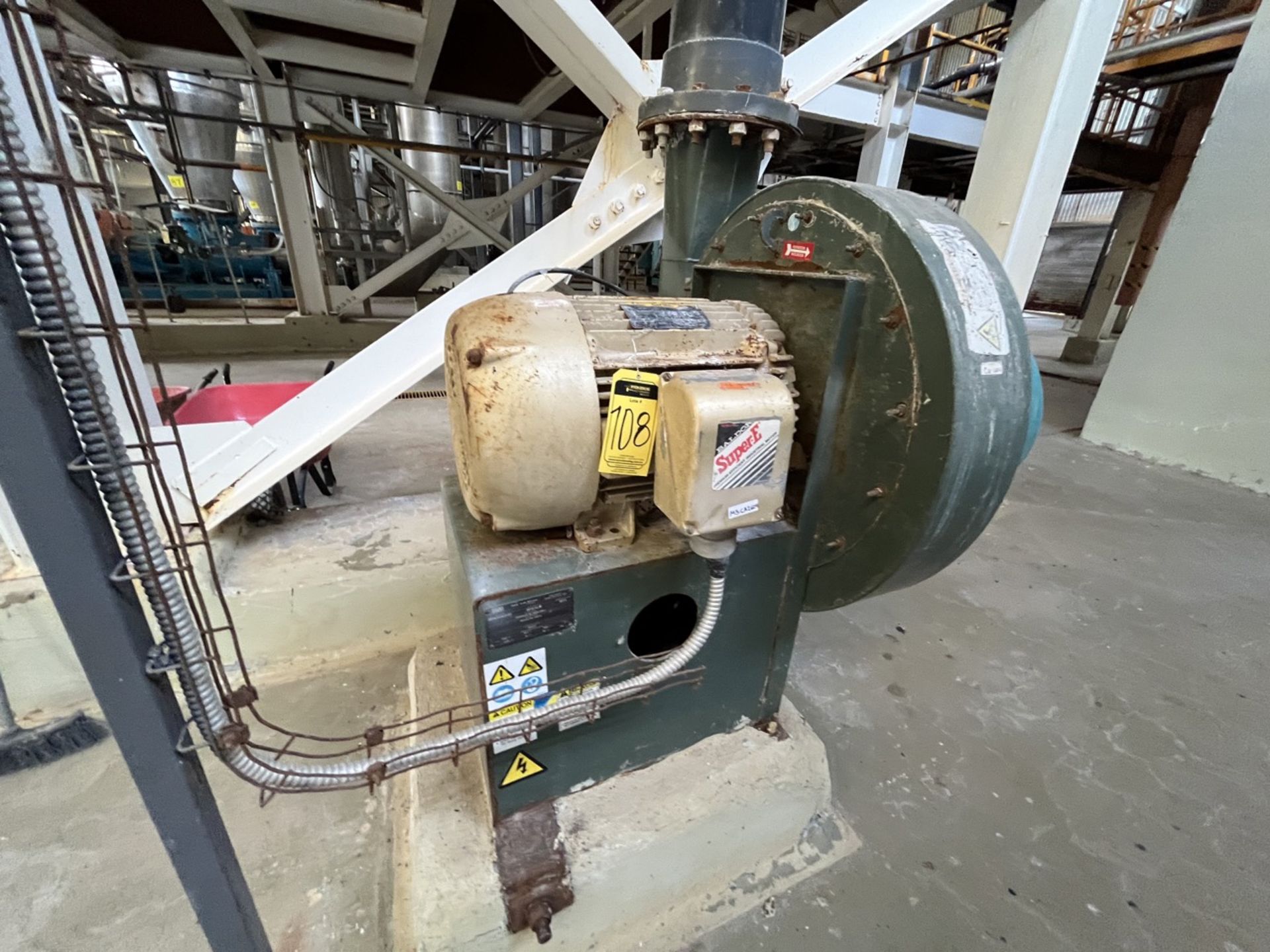 NYB ARR-4 Pressure Blower, Model 2410 ALM, Series 204-03433-01, Year 2013, 3550 RPM, 40 hp Baldor m - Image 9 of 19