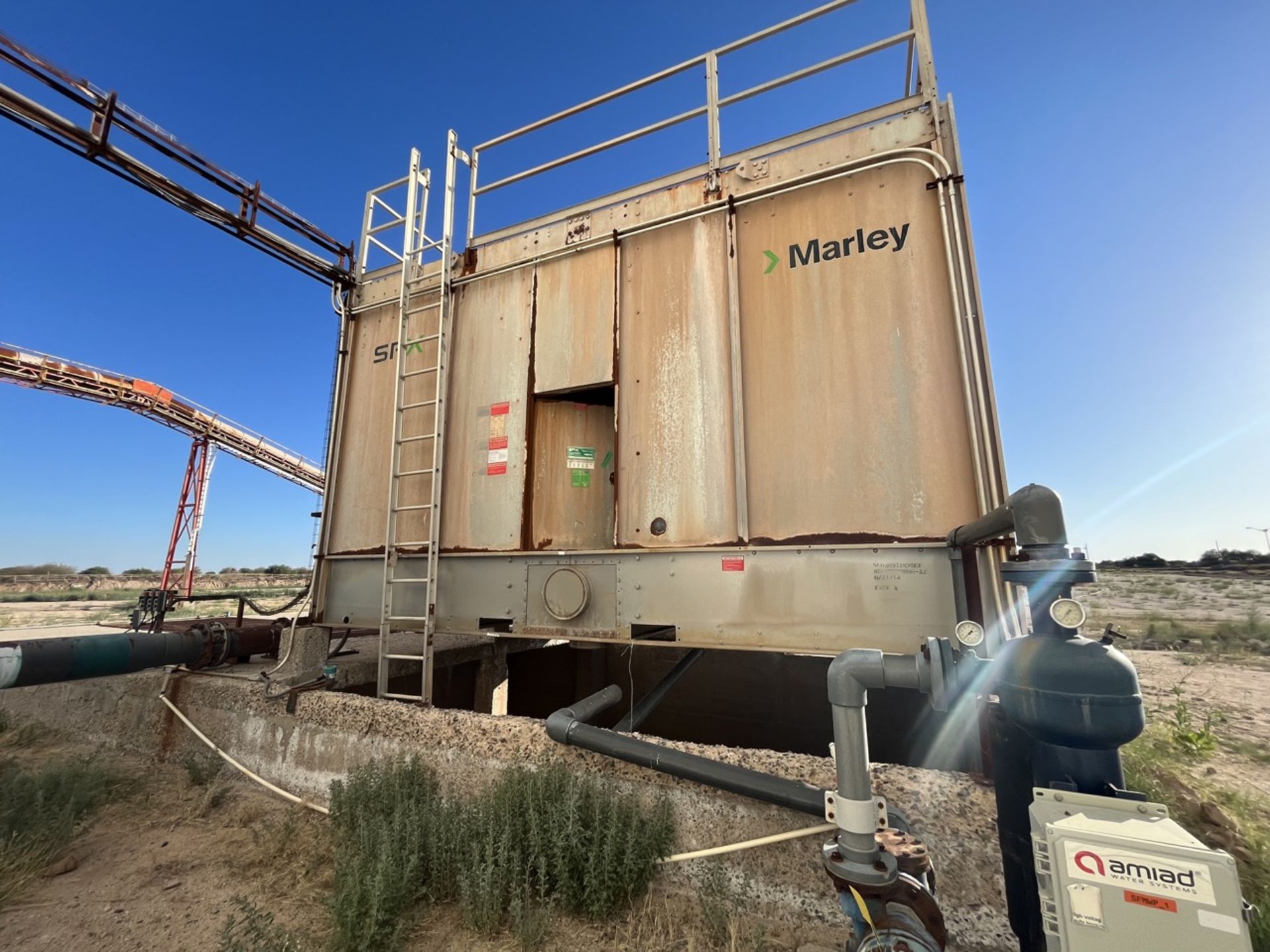 SPX Marley Cooling Tower, Model NC8403TAN2BGF, Series 10090866-A2-NC8403BG-14, Year 2009; 1 cell 25 - Image 3 of 23