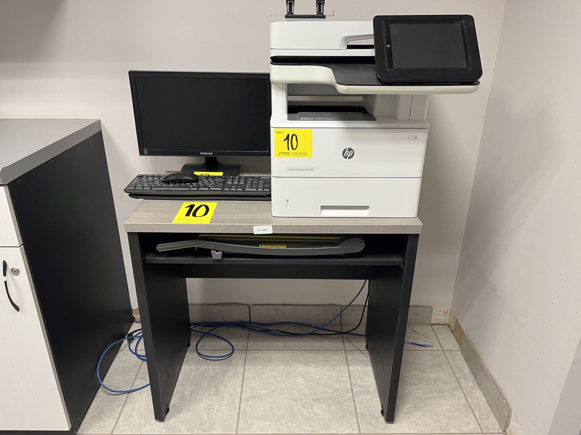 Multifunctional printer HP LaserJet Enterprise MFP M527, Model F2A76A, MXBCK1H0ZV Series; Samsumg M - Image 12 of 13