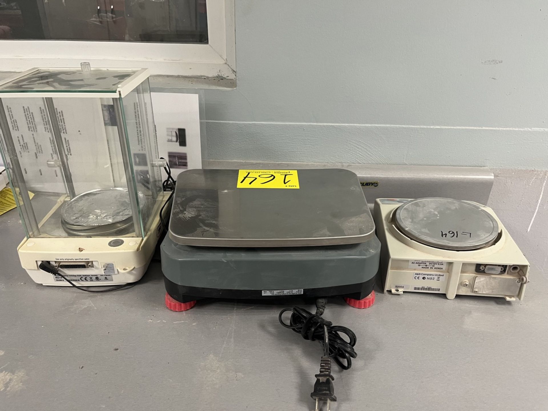 Set of 3 precision laboratory scales includes: Sartorius Scales, Model M-power; Ohaus Scales, Model - Image 4 of 6