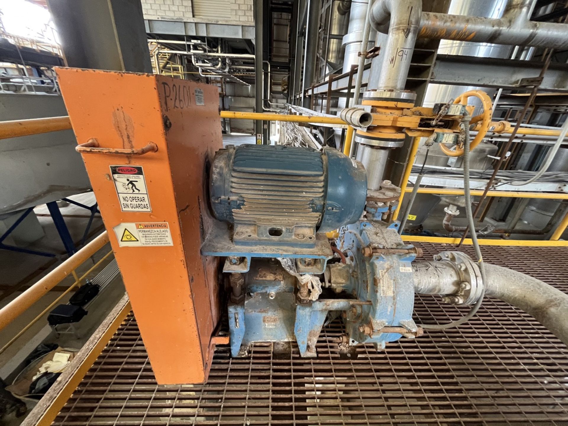 Supercenter vane pump with flange and reducer; Equipped with 25 hp Weg motor; voltage 208/230/460; - Bild 2 aus 16