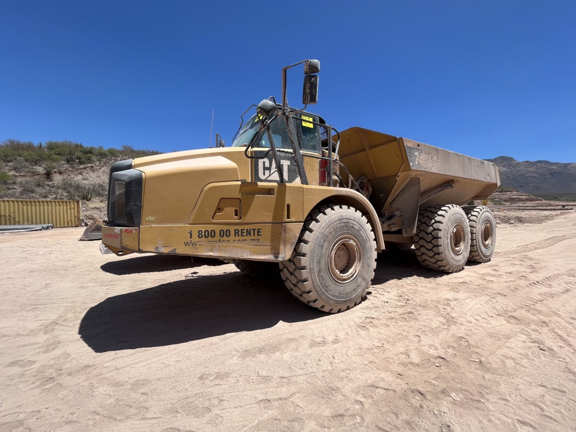 Caterpillar Articulated Dump Truck, Model 740B, Series CAT0740BLLL4E02418 , Year 2013, Hours Used: