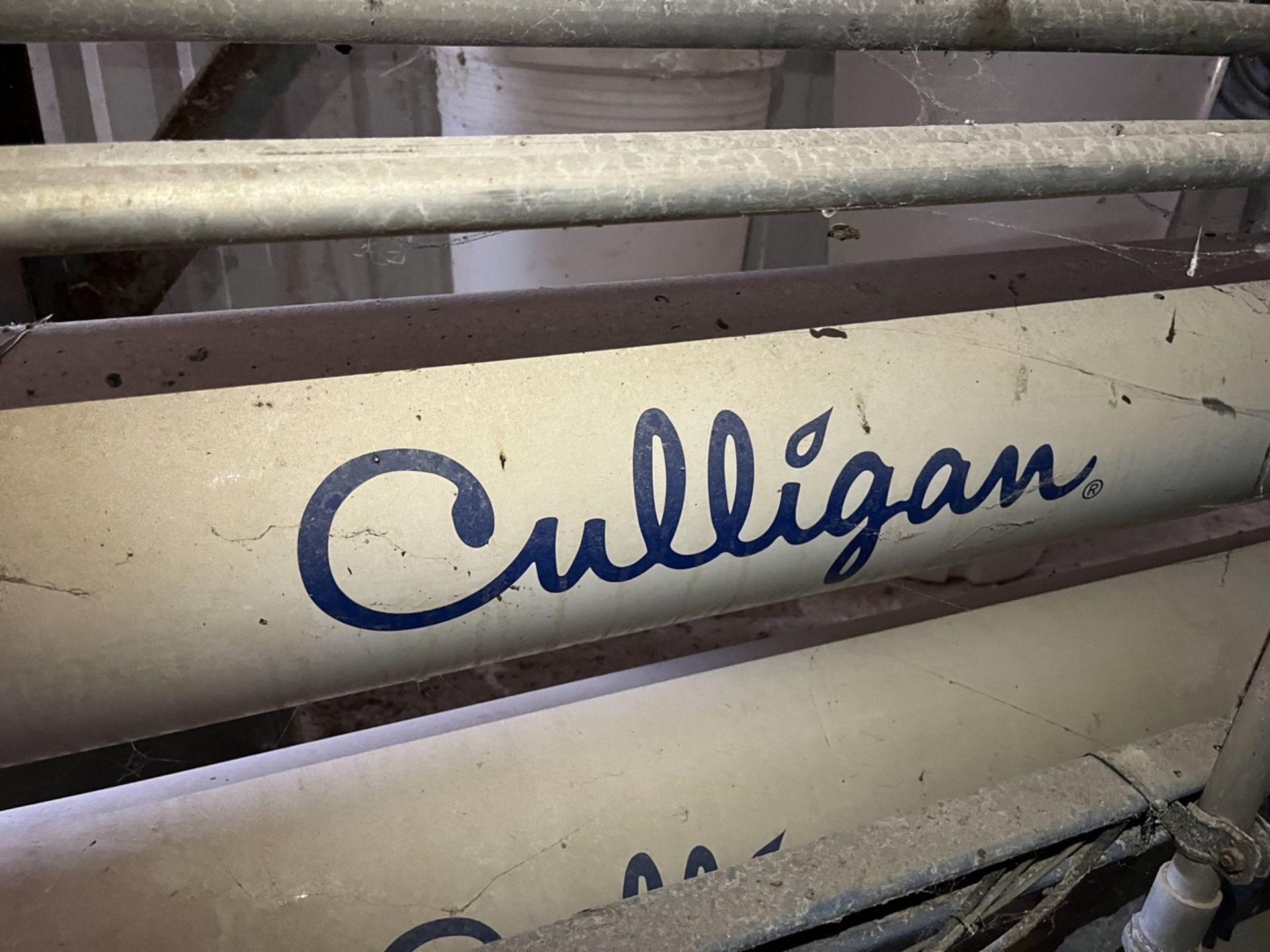 Culligan reverse osmosis equipment, with 300 psi Shelco filter, 3 softening tanks with a capacity o - Image 19 of 23