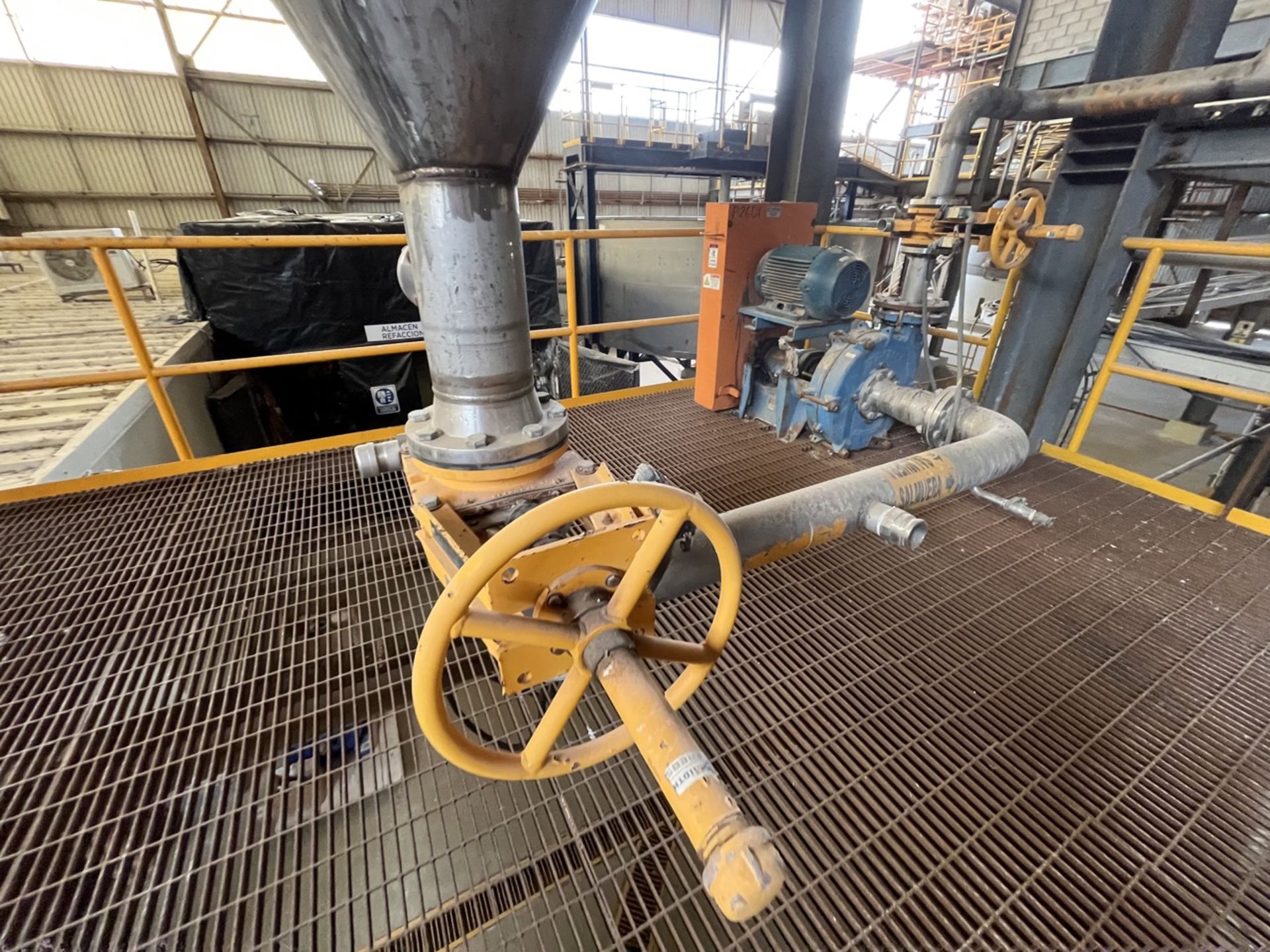 Conical storage tank with stainless steel toriesferic lid, measuring approximately 3.70 meters in d - Image 18 of 23