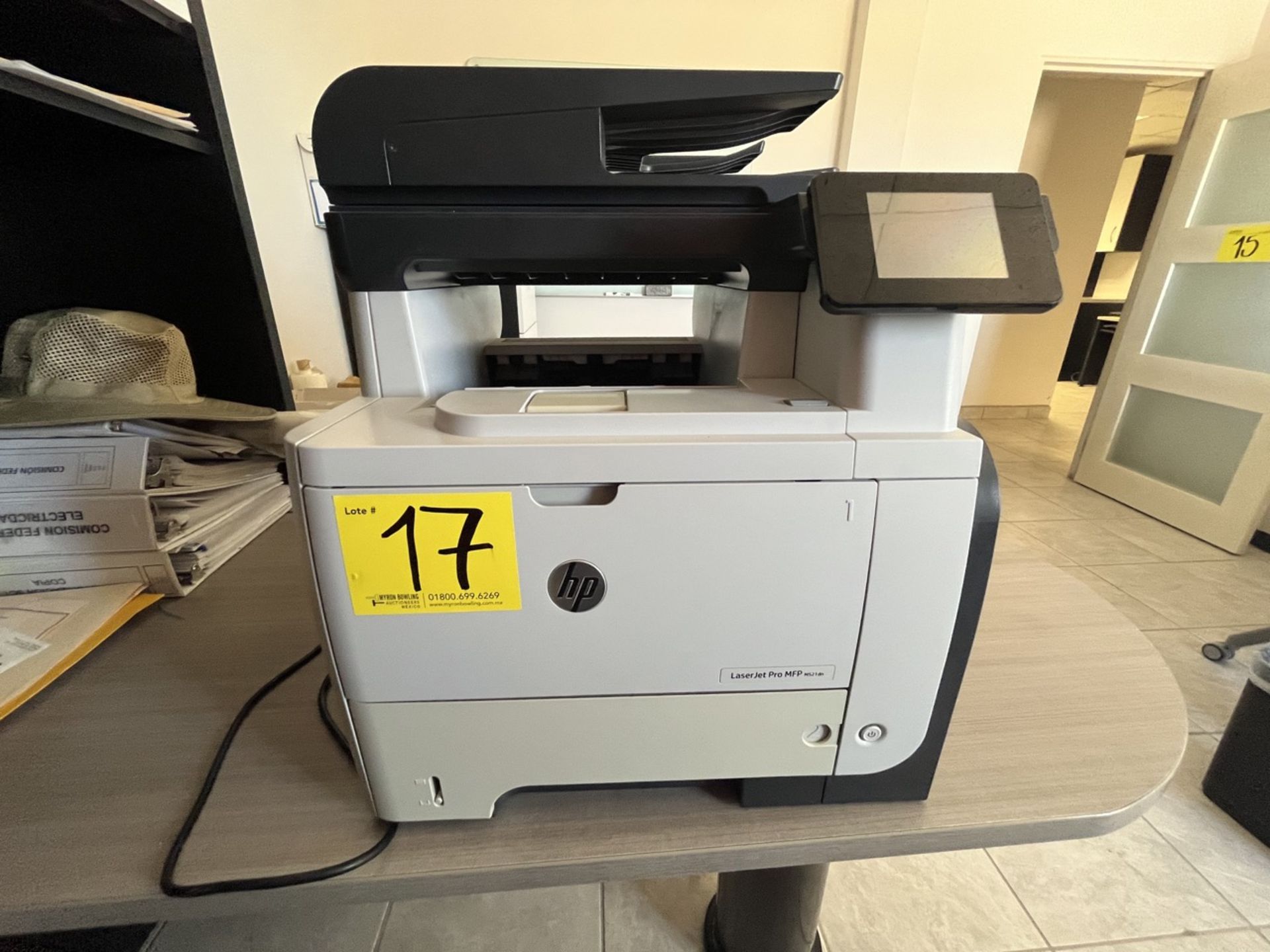 HP LaserJet Pro MFP Multifunctional Printer, Model A8P79A, Series CNB7J34H0M / Impresora multifunc