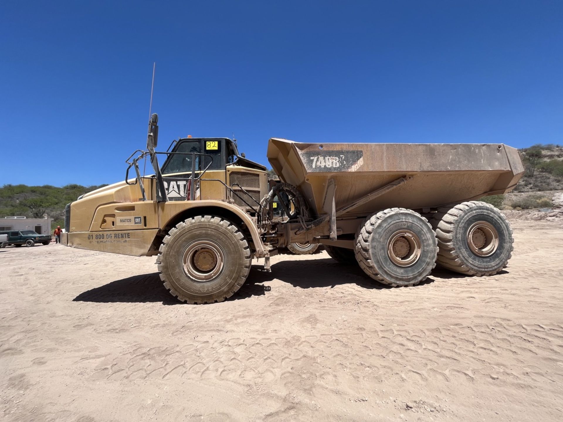 Caterpillar Articulated dump truck, Model 740B, Series CAT0740BAL4E02420 , Year 2013, Hours of use: - Image 2 of 46