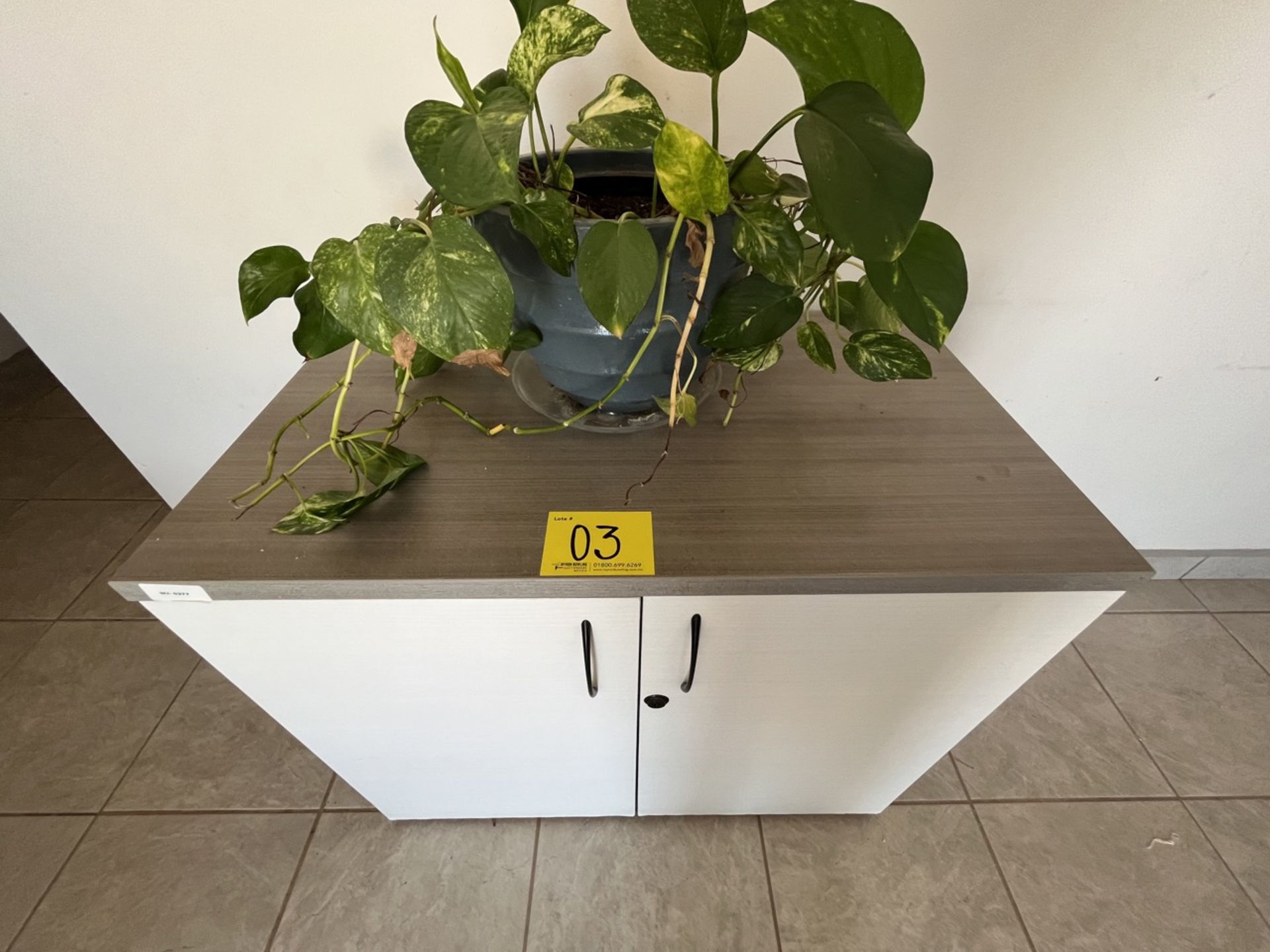 Kitchen station of 4 drawers with melamine cover with single stainless steel sink with mixer tap of - Image 8 of 13