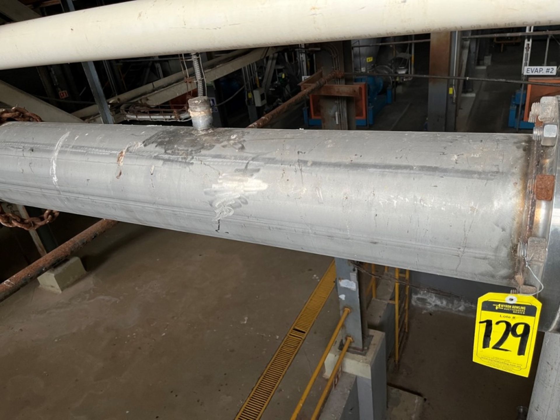 Lot of stainless steel pipe includes: Approximately 100 linear meters of 3 1/2" pipe - Image 28 of 47