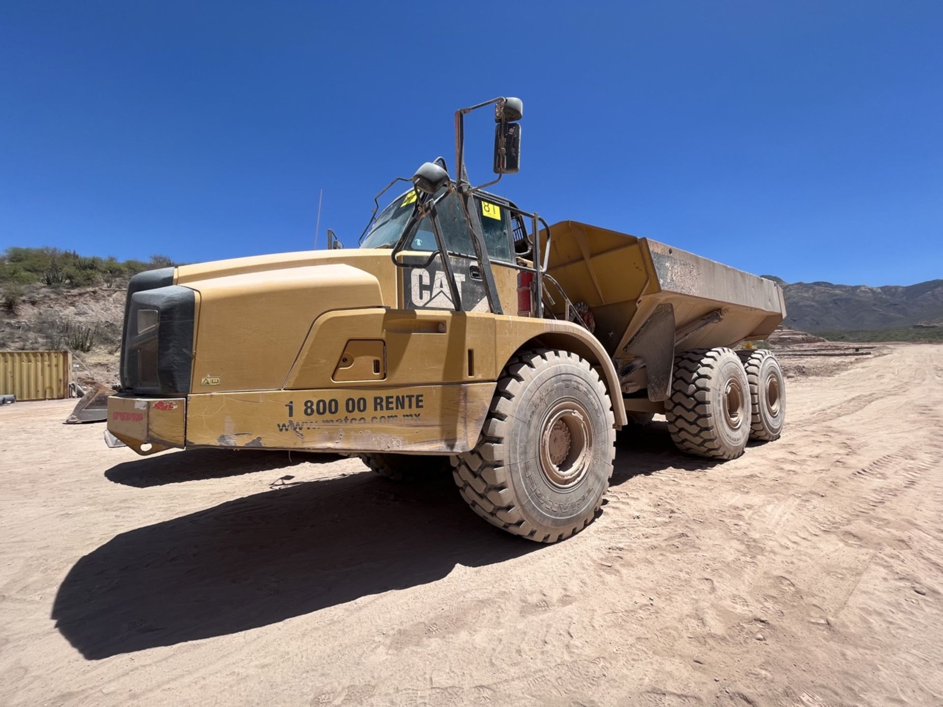 Caterpillar Articulated Dump Truck, Model 740B, Series CAT0740BLLL4E02418 , Year 2013, Hours Used: - Image 2 of 44
