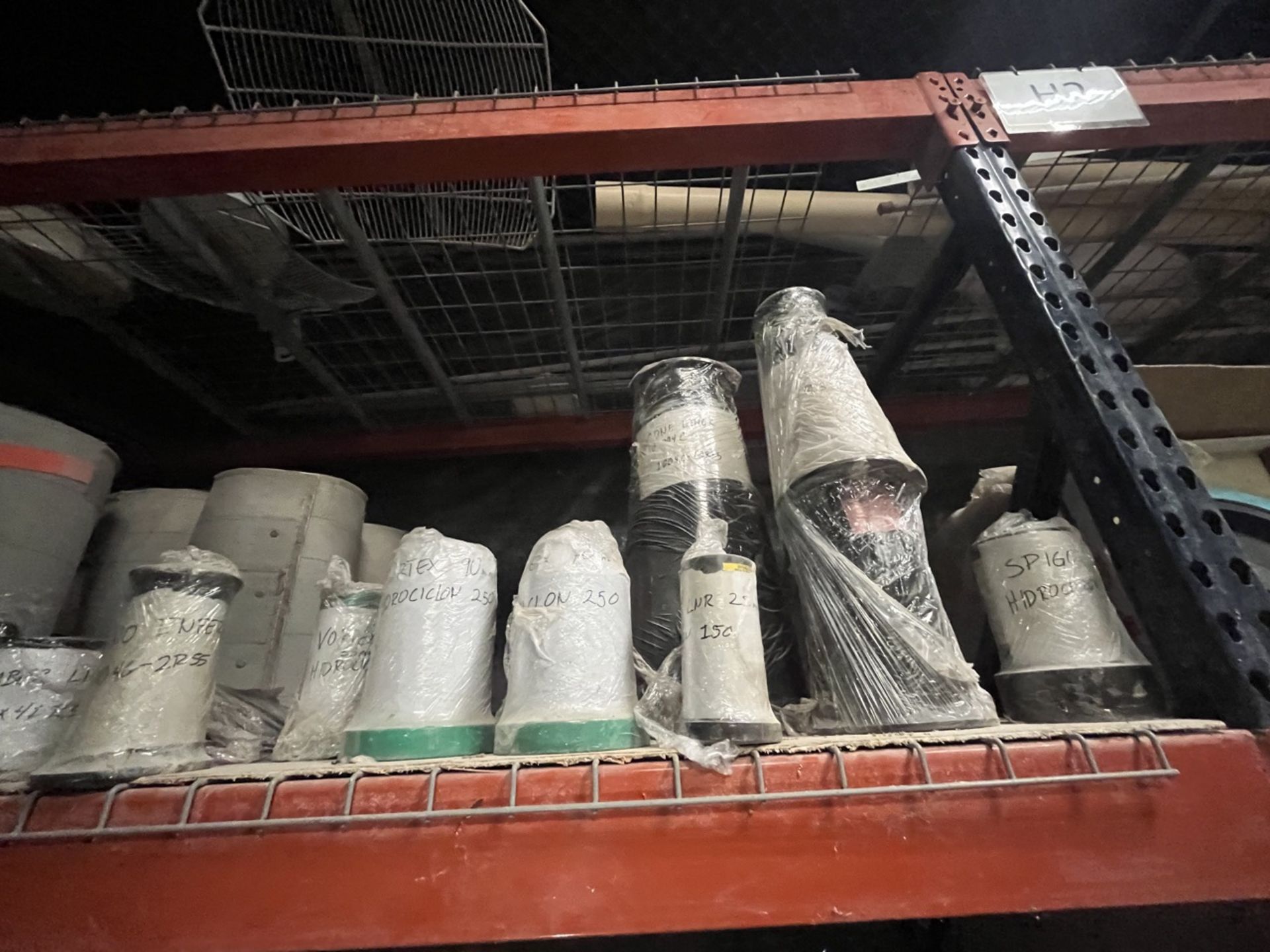 Spare parts lot (zone g2,g3,g4) includes: pvc connections in different sizes, galvanized steel conn - Image 6 of 10