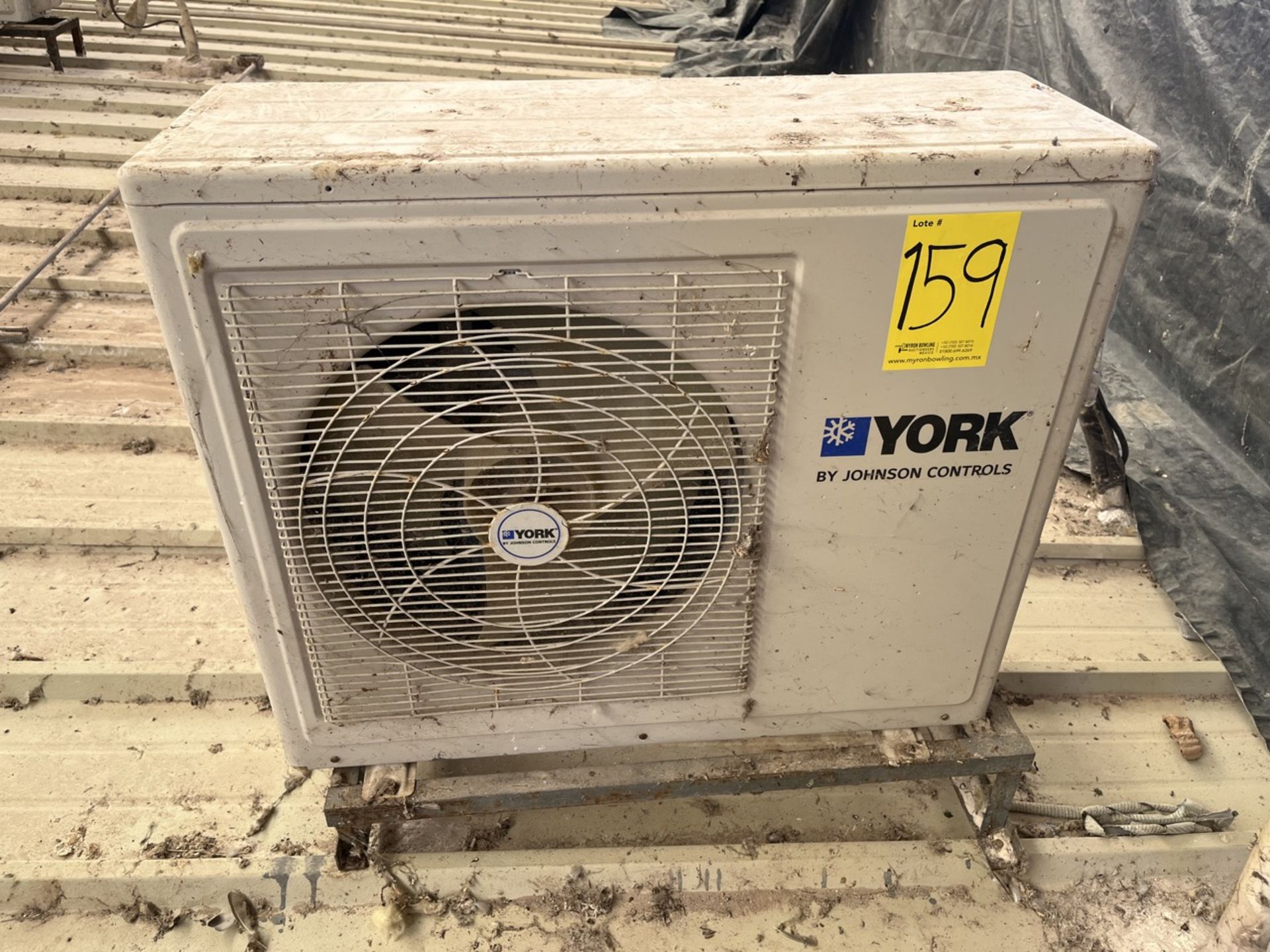 York Minisplit air conditioner with control, Model YSKA24FS-ADK, Series 100001047140850037, 220 Vol - Bild 3 aus 7