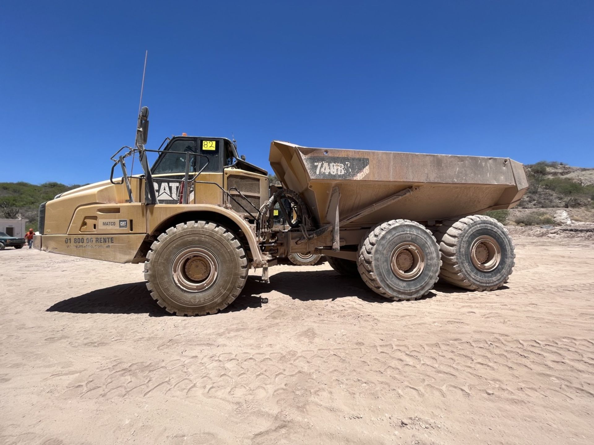 Caterpillar Articulated dump truck, Model 740B, Series CAT0740BAL4E02420 , Year 2013, Hours of use: - Image 3 of 46