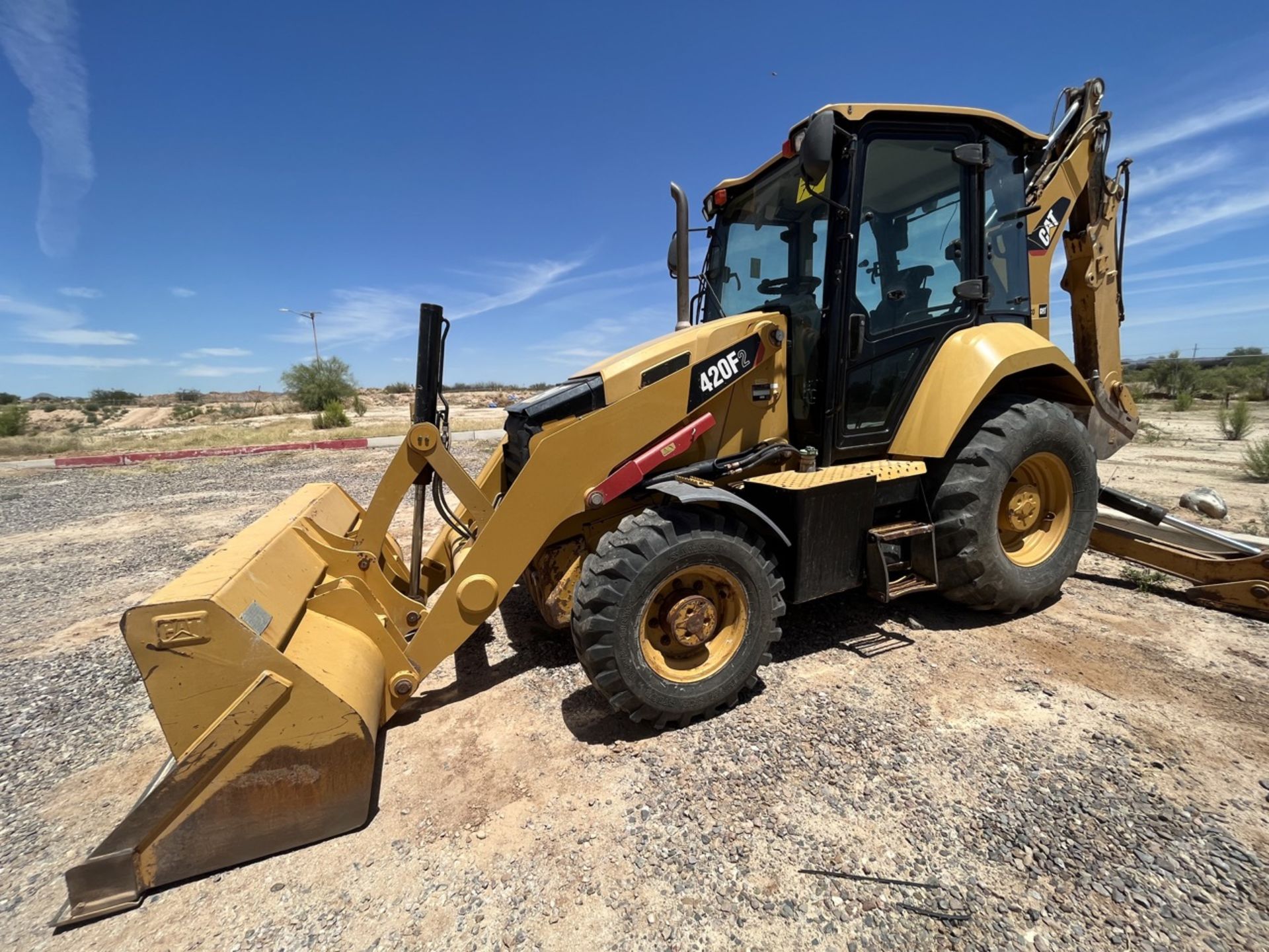 Caterpillar Backhoe Loader , Model 420F2, Series CAT0420FCLBS00188, Year 2016, Hours Used: 2,442; C