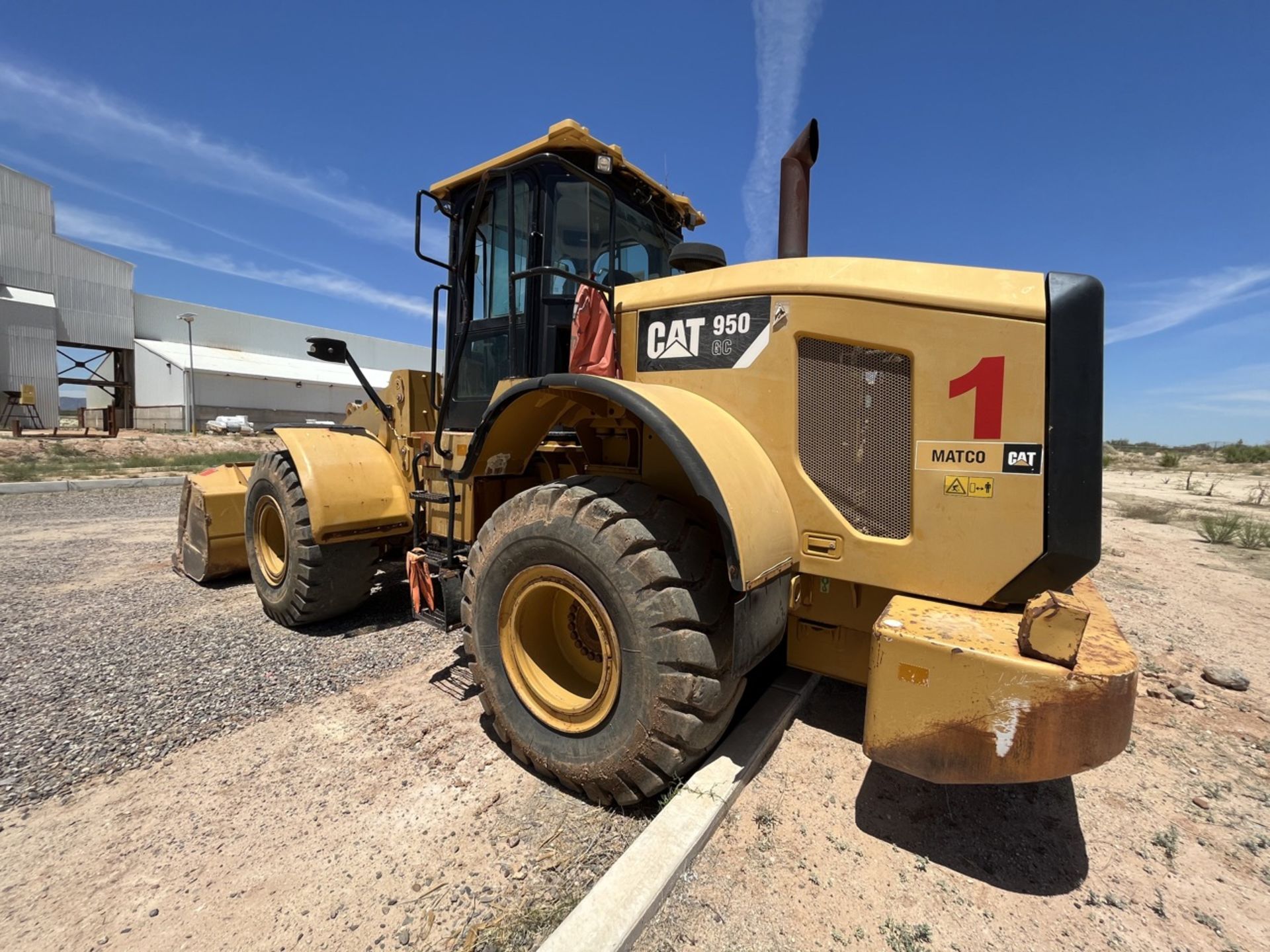 Caterpillar Front Loader (Payloader), Model 950GC, Series CAT00950JM5K00450, Year 2015, Hours Used: - Image 4 of 35