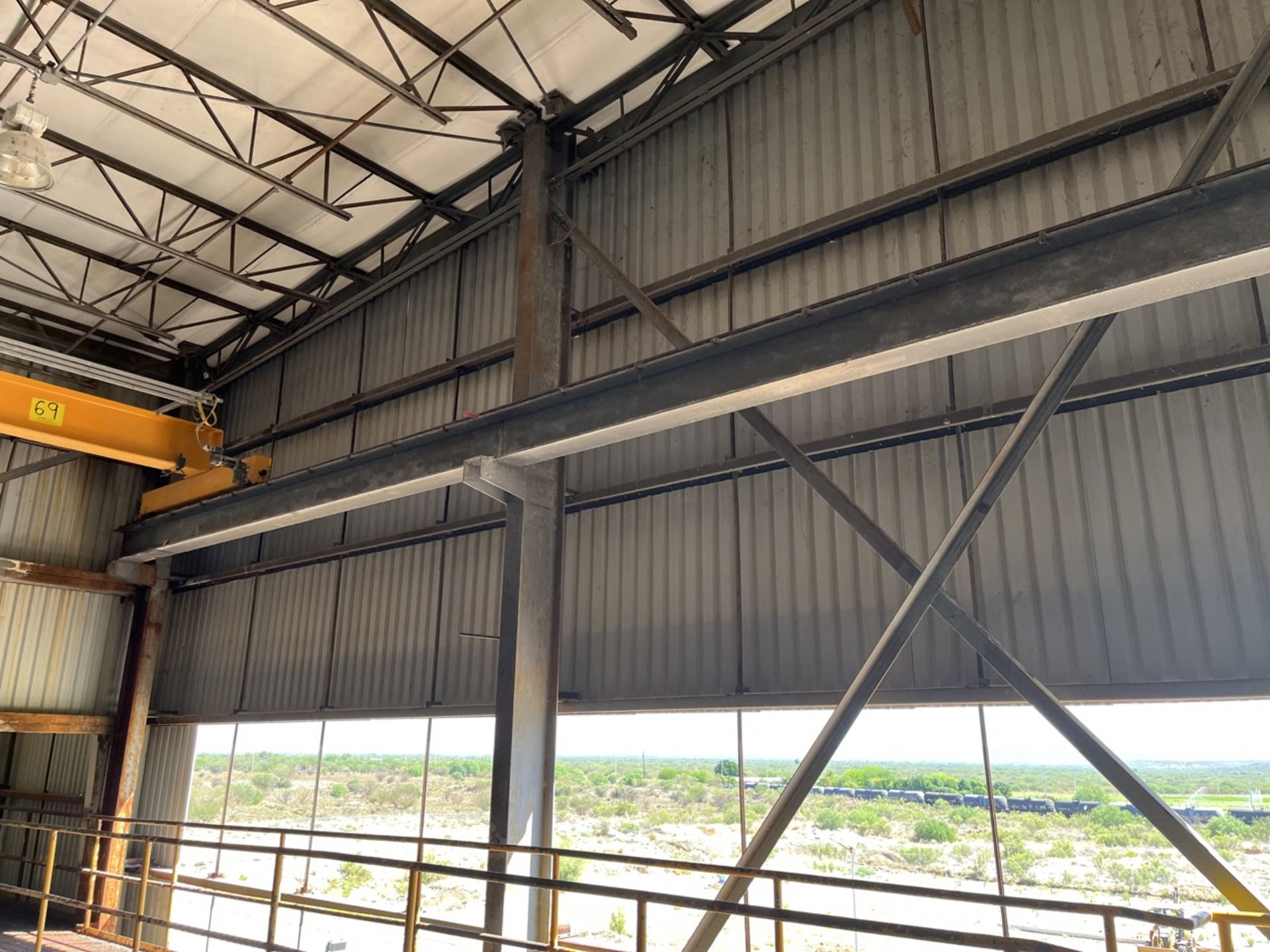 Konecranes overhead crane with a load capacity of 5 tons and a 15-meter lifting capacity; includes - Image 10 of 12