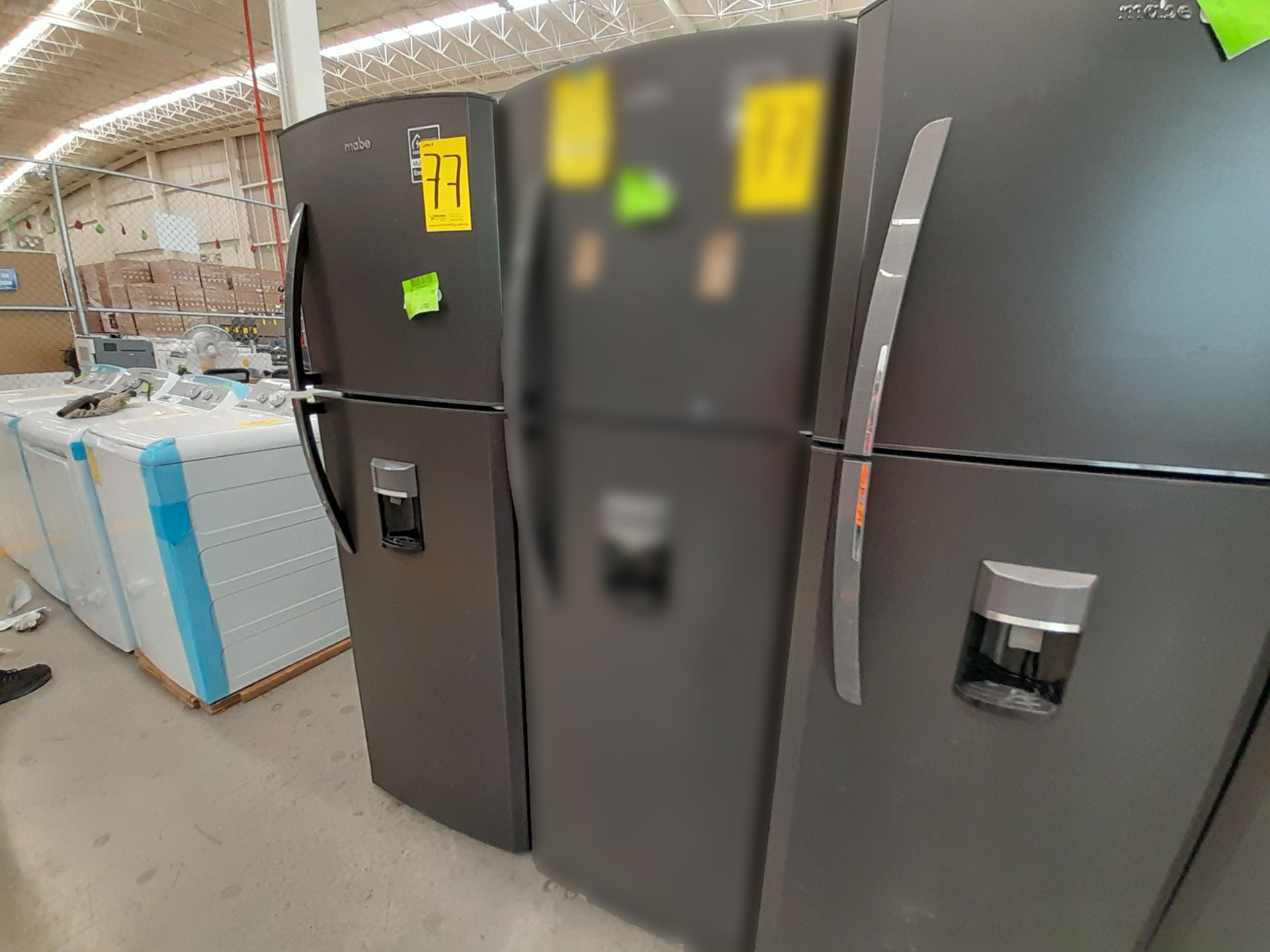 Lote de 1 Refrigerador con dispensador de agua Marca MABE, Modelo RMA300FJ, Color GRIS (No se asegu - Image 3 of 4