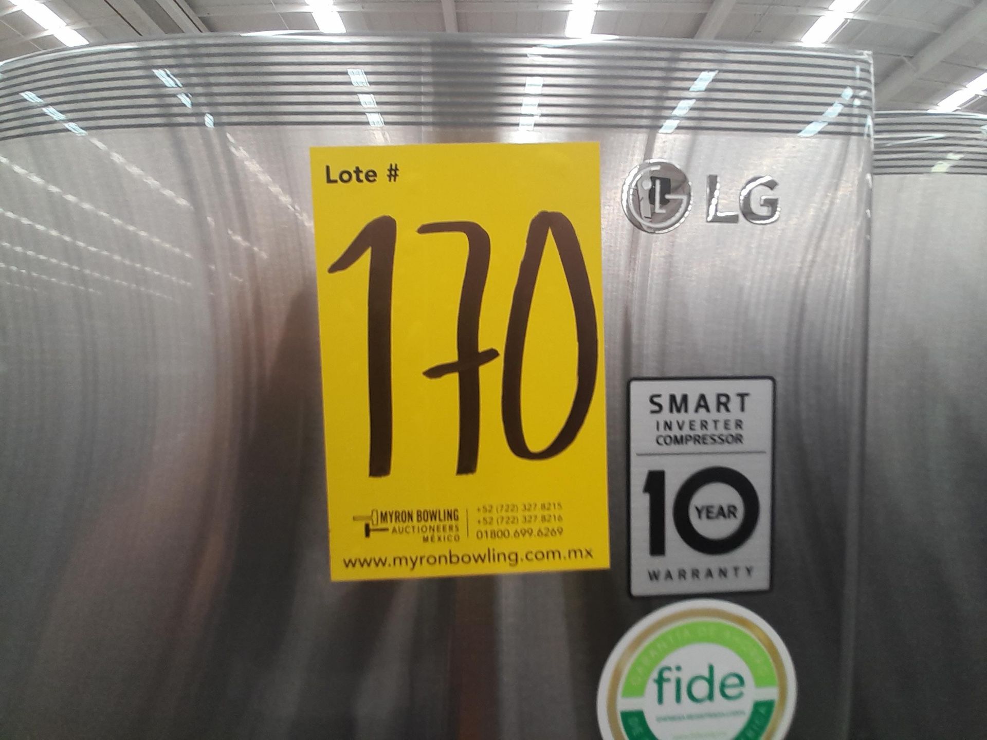 (NUEVO) Lote de 1 Refrigerador Marca LG, Modelo LT57BPSX, Serie N1E940, Color GRIS. - Image 6 of 6