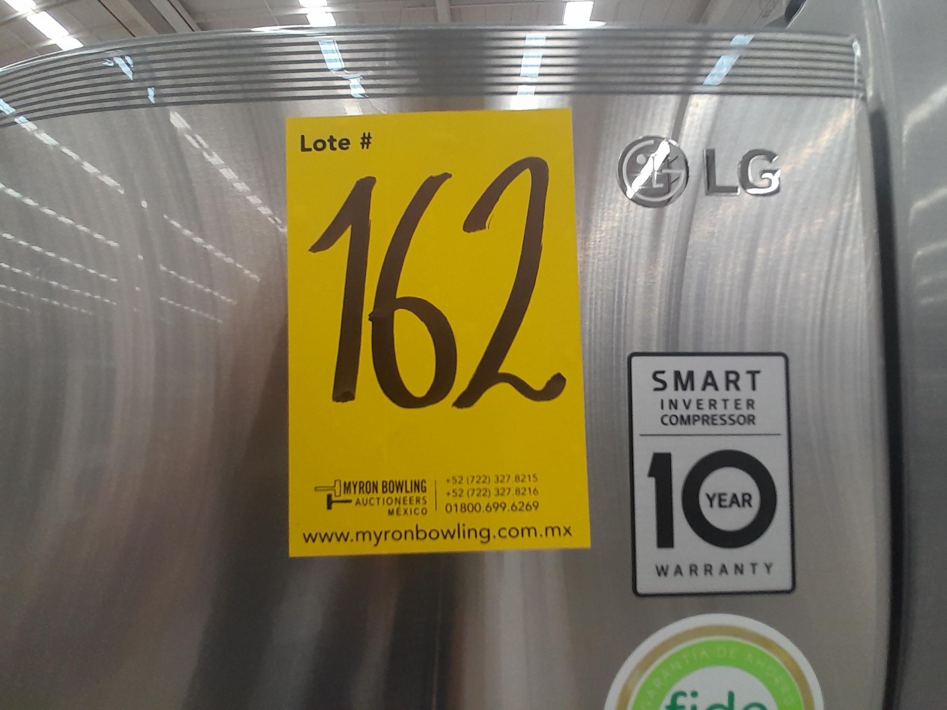 (NUEVO) Lote de 1 Refrigerador Marca LG, Modelo LT57BPSX, Serie J1R795, Color GRIS. - Image 6 of 6