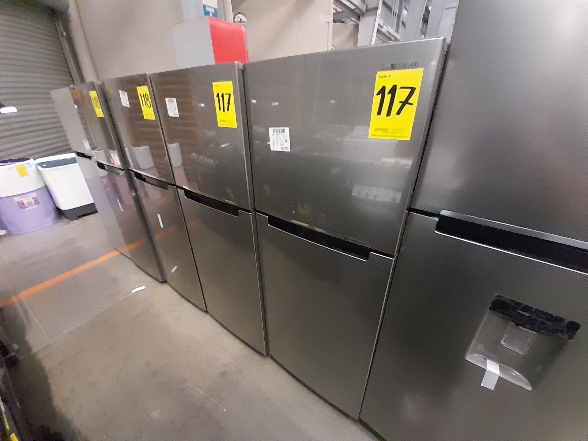 Lote de 2 refrigeradores contiene: 1 refrigerador Marca SAMSUNG, Modelo RT29A500JS8, Serie 00836J, - Image 2 of 8