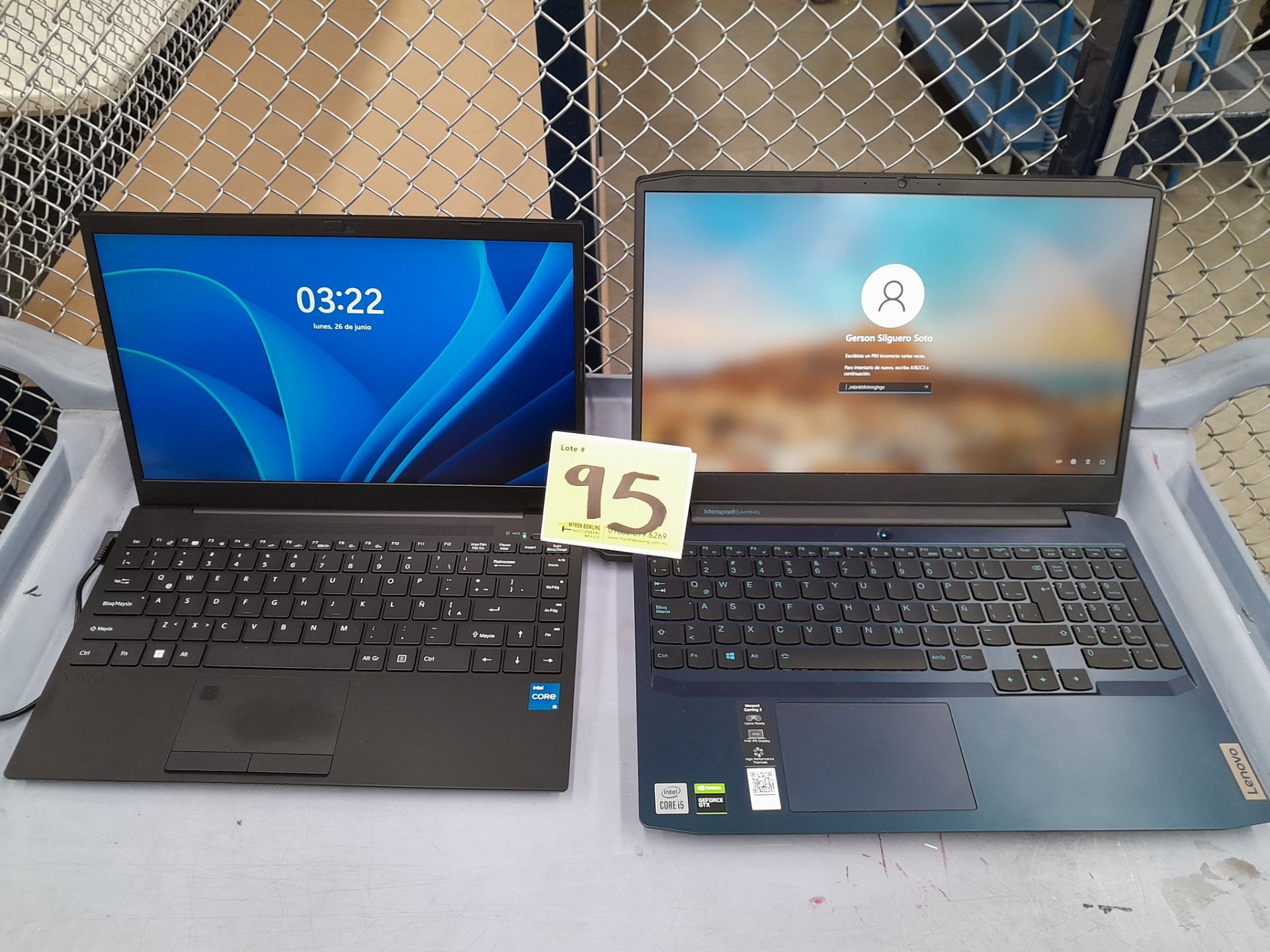 Lote de 2 laptops contiene: 1 Laptop Marca LENOVO, Modelo 81Y4, RAM 8GB, almacenamiento 1 TB, Proce - Image 3 of 13