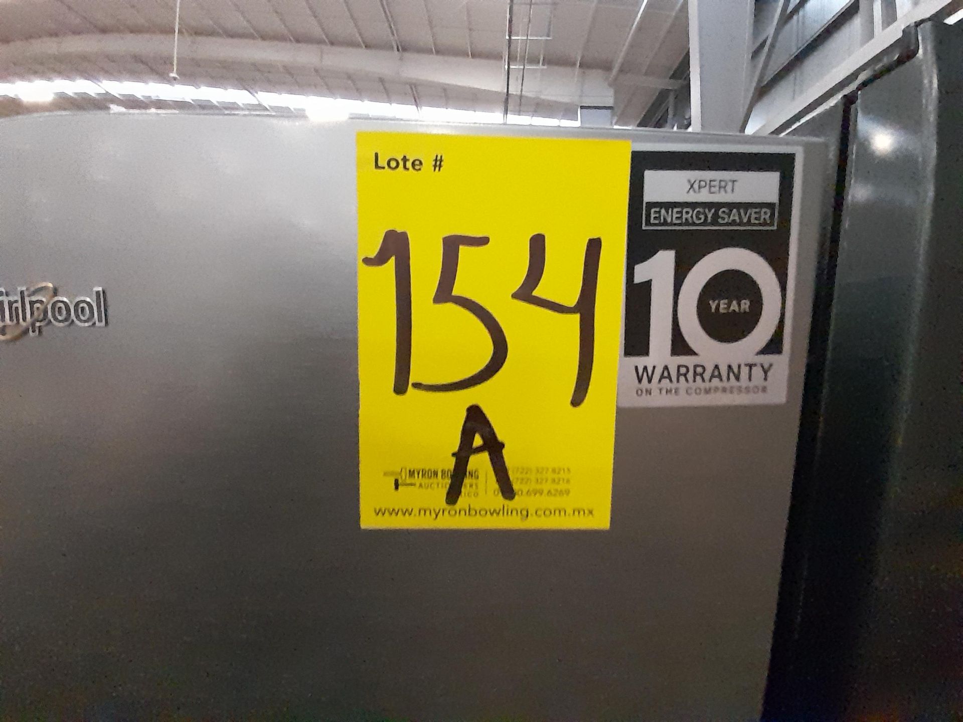 Lote de 2 refrigeradores contiene: 1 refrigerador Marca WHIRPOOL, Modelo WT1230K, Serie ND, Color G - Image 8 of 8