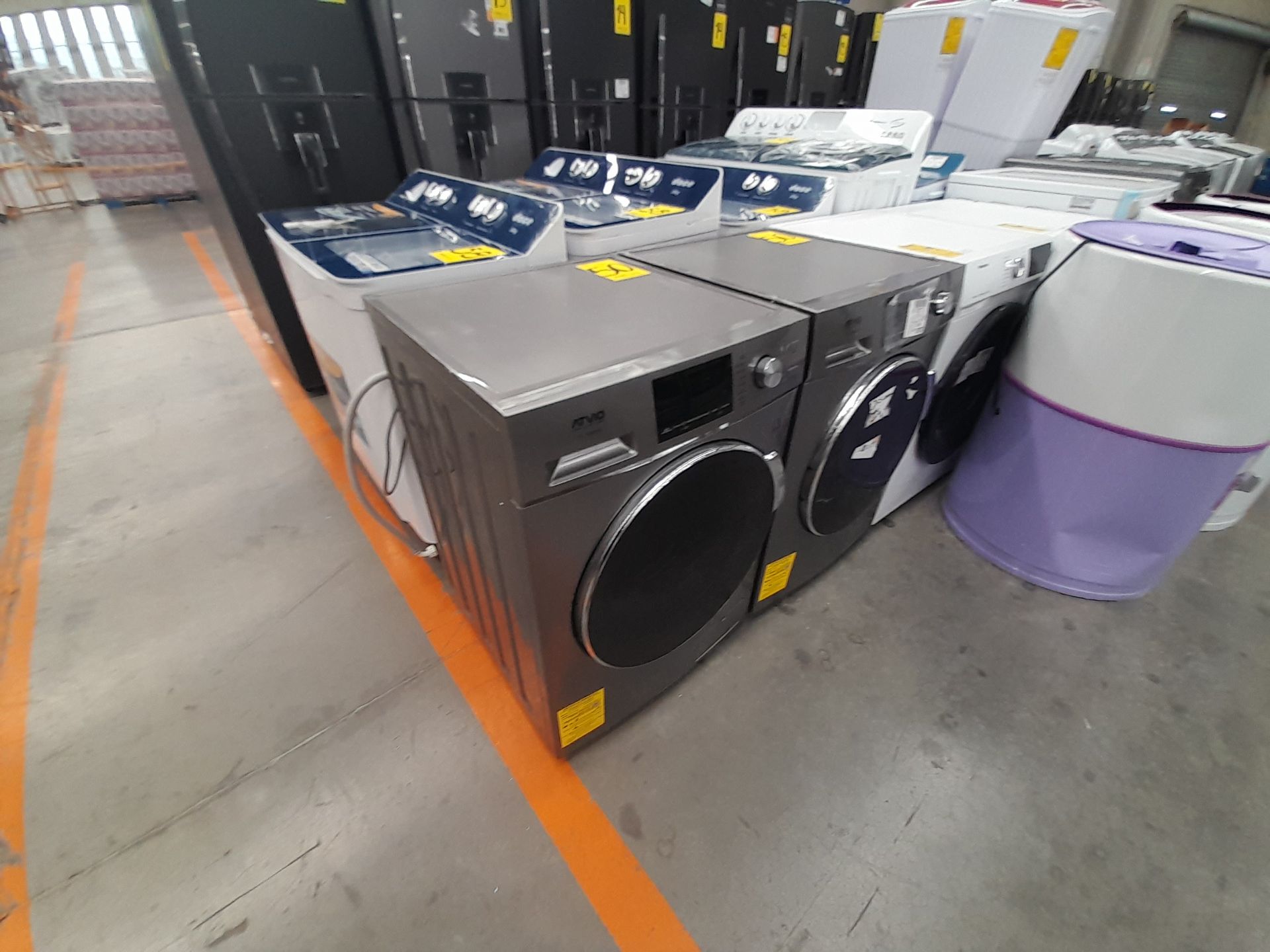 Lote de 2 lavadoras contiene: 1 lavadora de 15 KG, Marca ATVIO, Modelo FL15KGDS, Serie ND, Color GR - Image 3 of 7