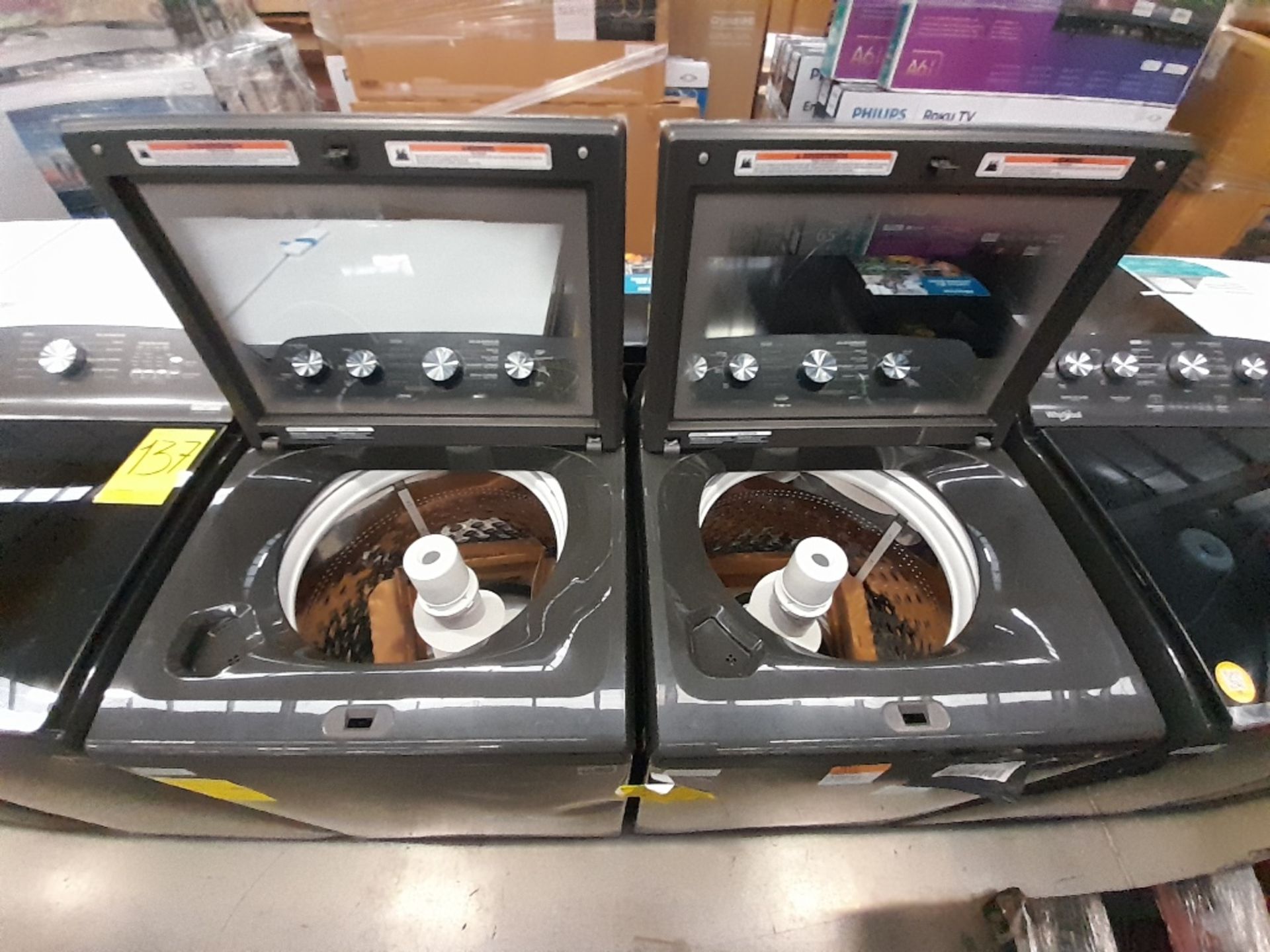 Lote de 2 lavadoras contiene: 1 lavadora de 20 KG, Marca WHIRPOOL, Modelo 8MWTW2024WLG0, Serie ND, - Image 5 of 6