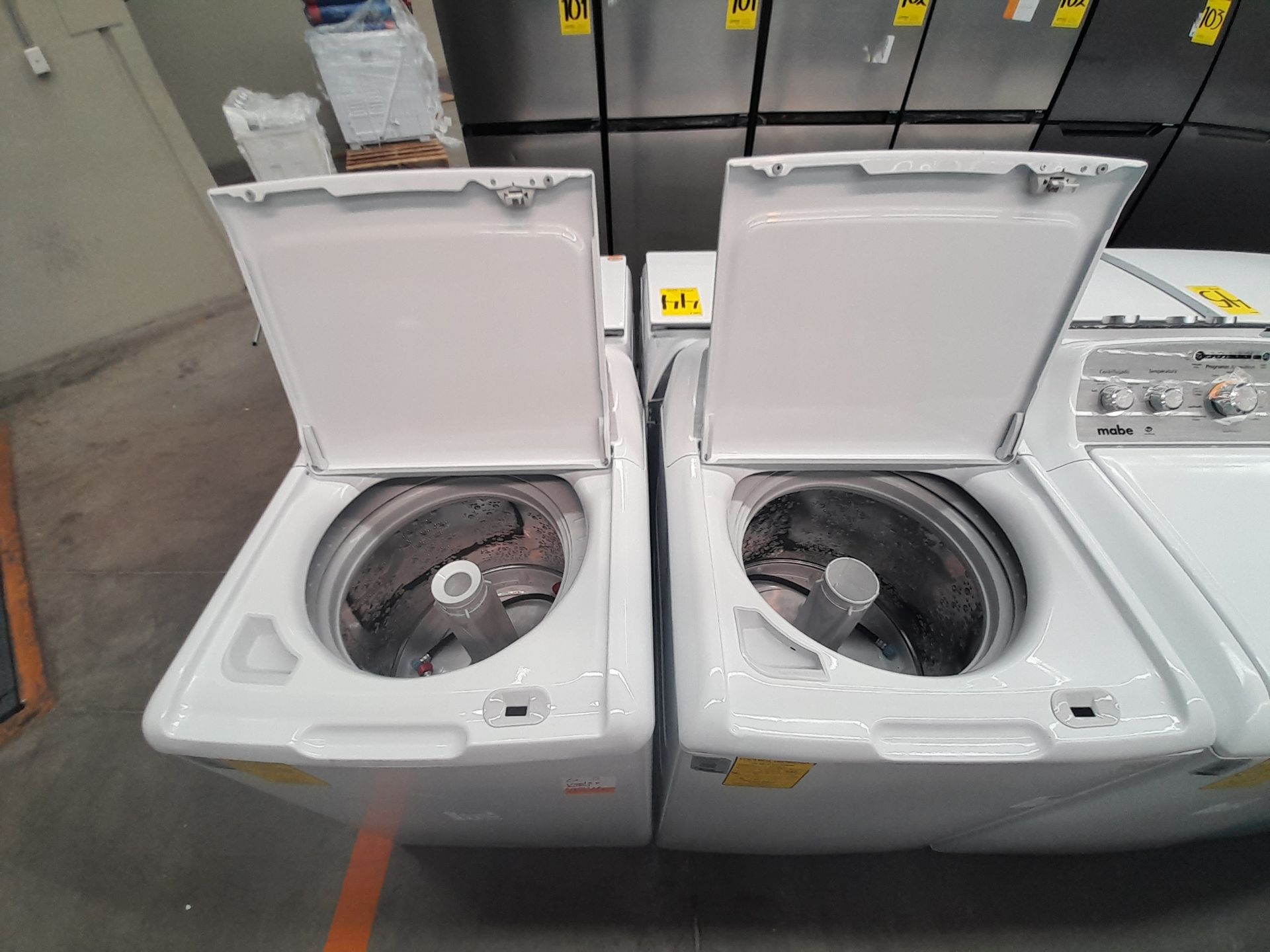 Lote de 2 lavadoras contiene: 1 lavadora de 18 KG, Marca MABE, Modelo LMA78113CBAB01, Serie S76416, - Image 5 of 6