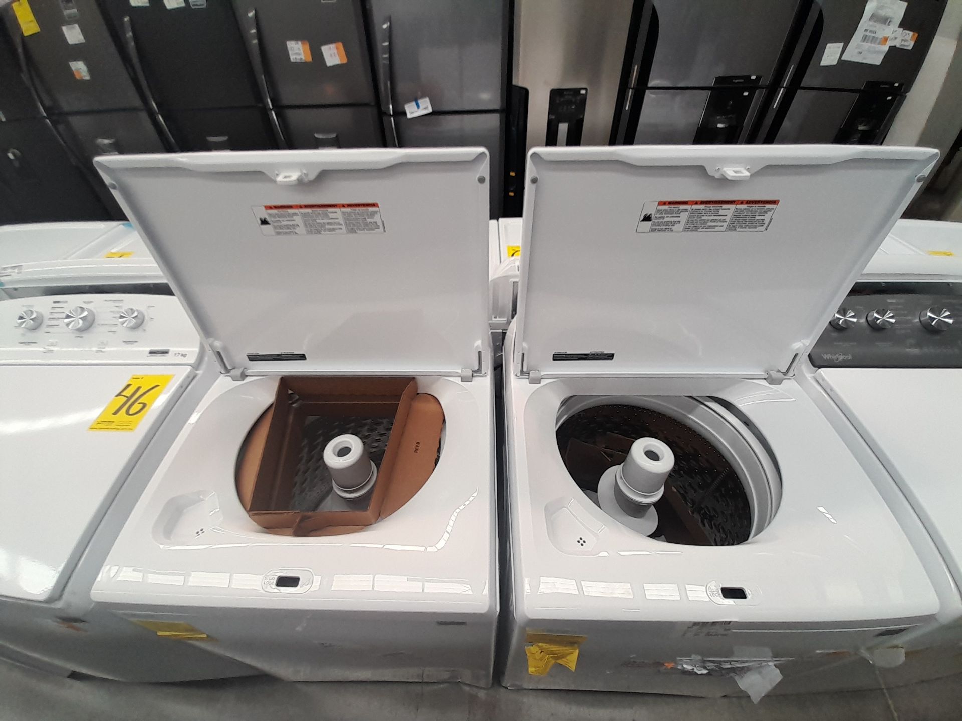 Lote de 2 lavadoras contiene: 1 lavadora de 20 KG, Marca WHIRPOOL, Modelo 8MWTW2024MJM0, Serie 1387 - Image 5 of 6