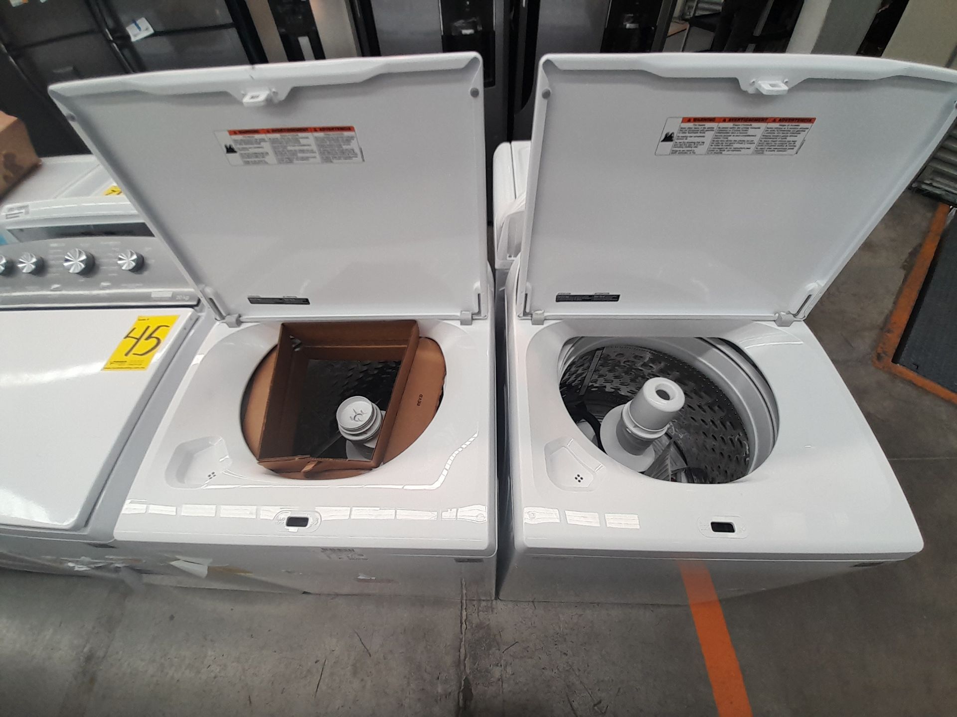 Lote de 2 lavadoras contiene: 1 lavadora de 20 KG, Marca WHIRPOOL, Modelo 8MWTW2024MJM0, Serie 1398 - Image 5 of 6