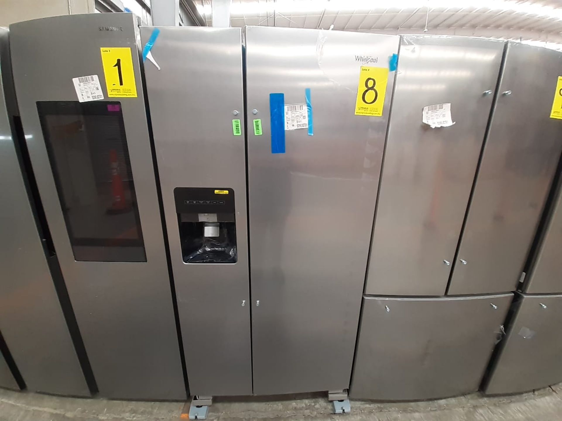 (Nuevo) Lote de 1 Refrigerador con Dispensador de Agua Marca WHIRLPOOL, Modelo WD2620S, Serie 55527