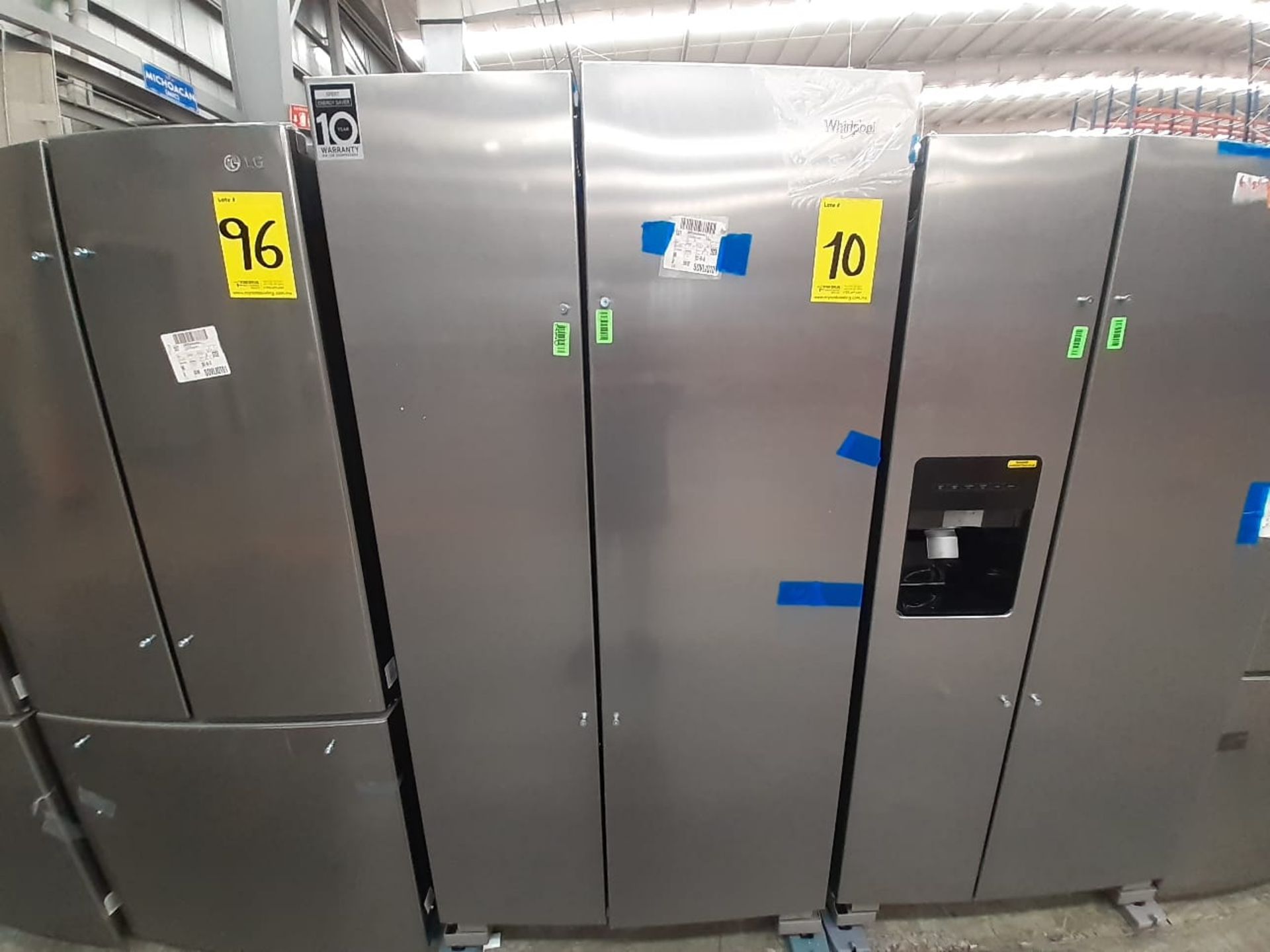 (Nuevo) Lote de 1 Refrigerador sin Dispensador de Agua Marca WHIRLPOOL, Modelo WD56C0S, Serie 82188