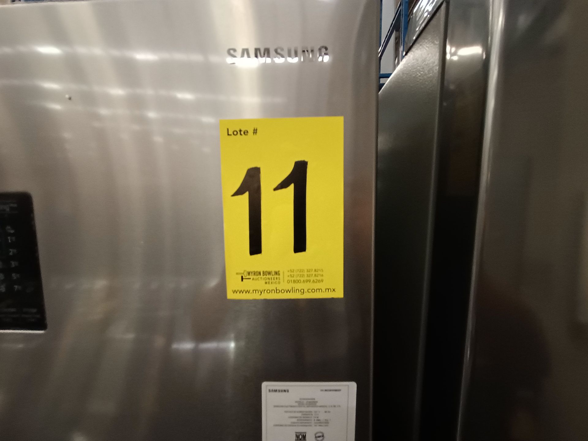 (Nuevo) Lote de 1 Refrigerador con Dispensador de Agua Marca LG, Modelo RT3A5982SL, Serie 00369V, C - Image 6 of 7