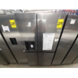 (Nuevo) Lote de 1 Refrigerador con dispensador de agua Marca LG, Modelo VS27LNIP, Serie 0F003, Colo