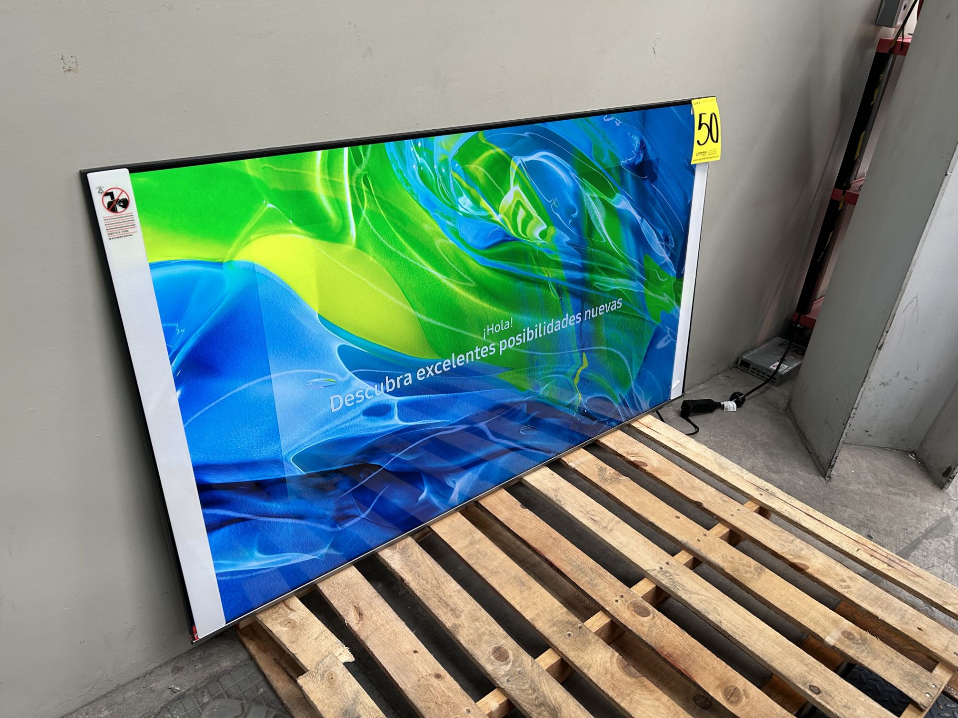 (NUEVO) Lote de 1 Pantalla de 65" Marca SAMSUNG, Modelo CRYSTAL AU8200 - Bild 3 aus 5