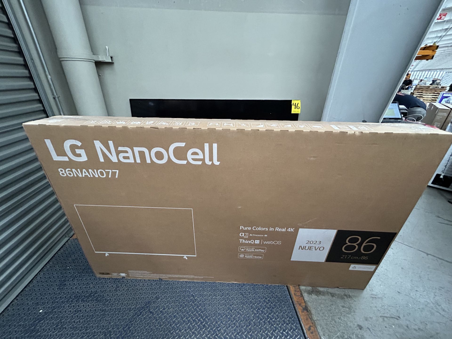 (NUEVO) Lote de 1 Pantalla de 86" Marca LG, Modelo 86NANO77 - Bild 4 aus 5